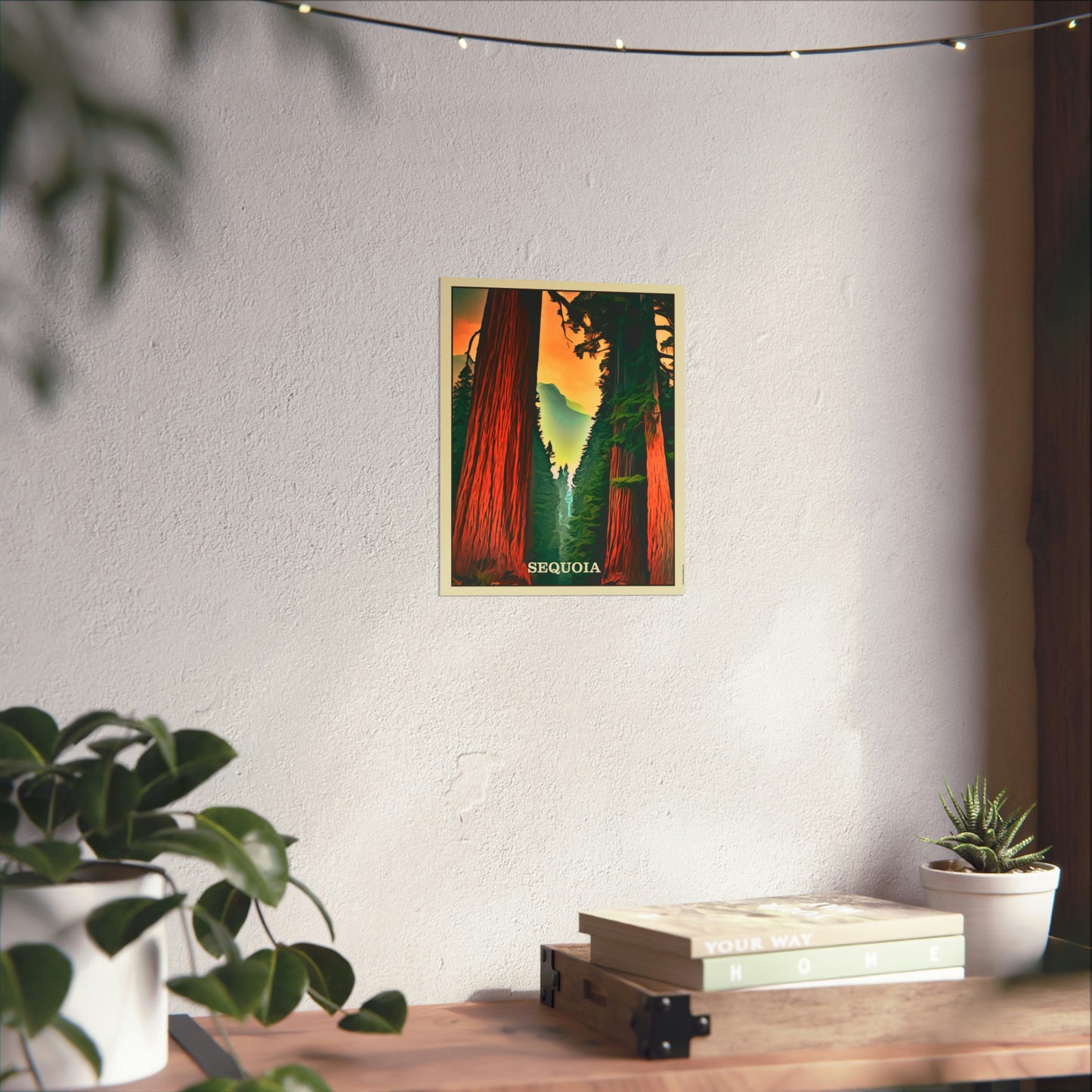 Sequoia Matte Vertical Poster