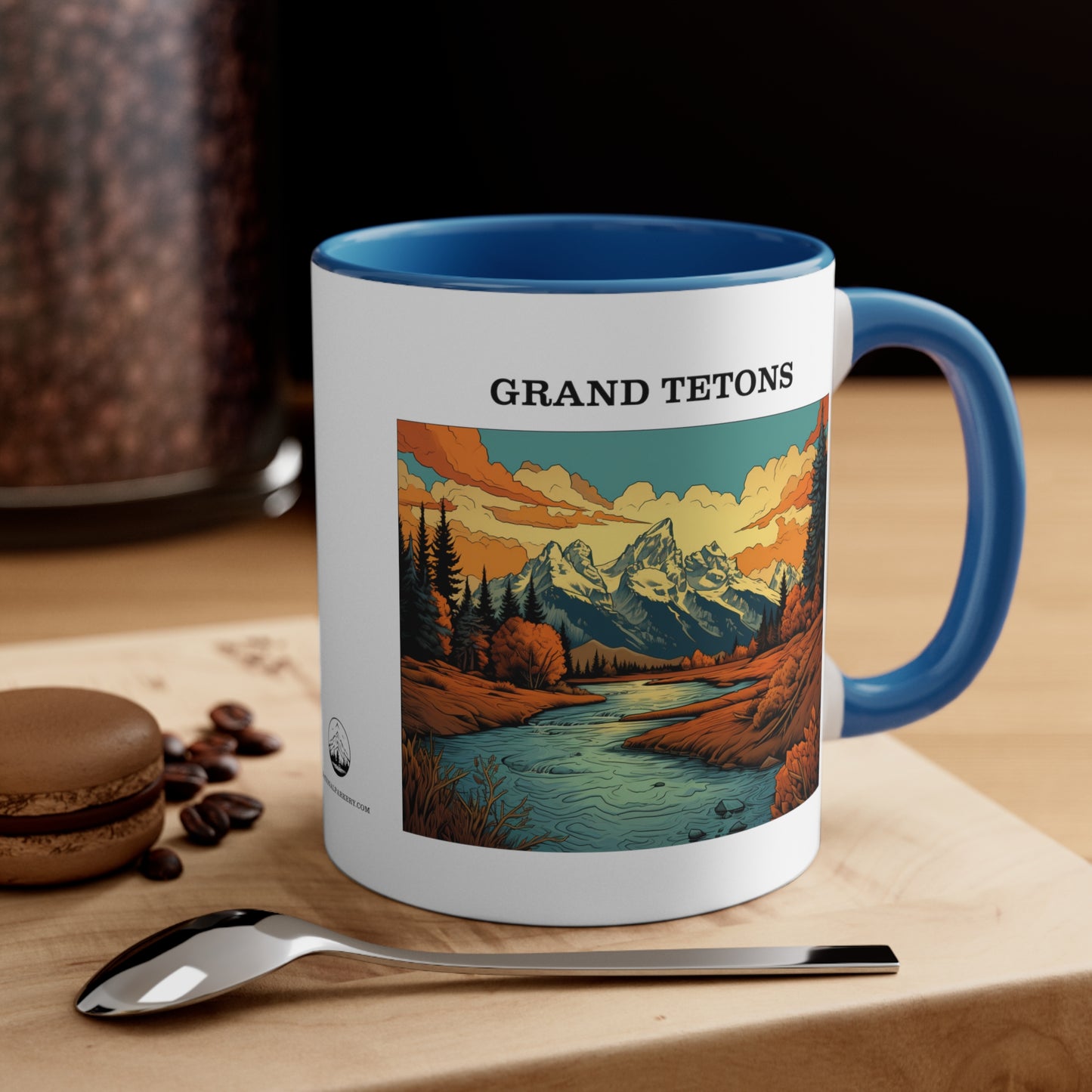 Grand Tetons Accent Coffee Mug, 11oz