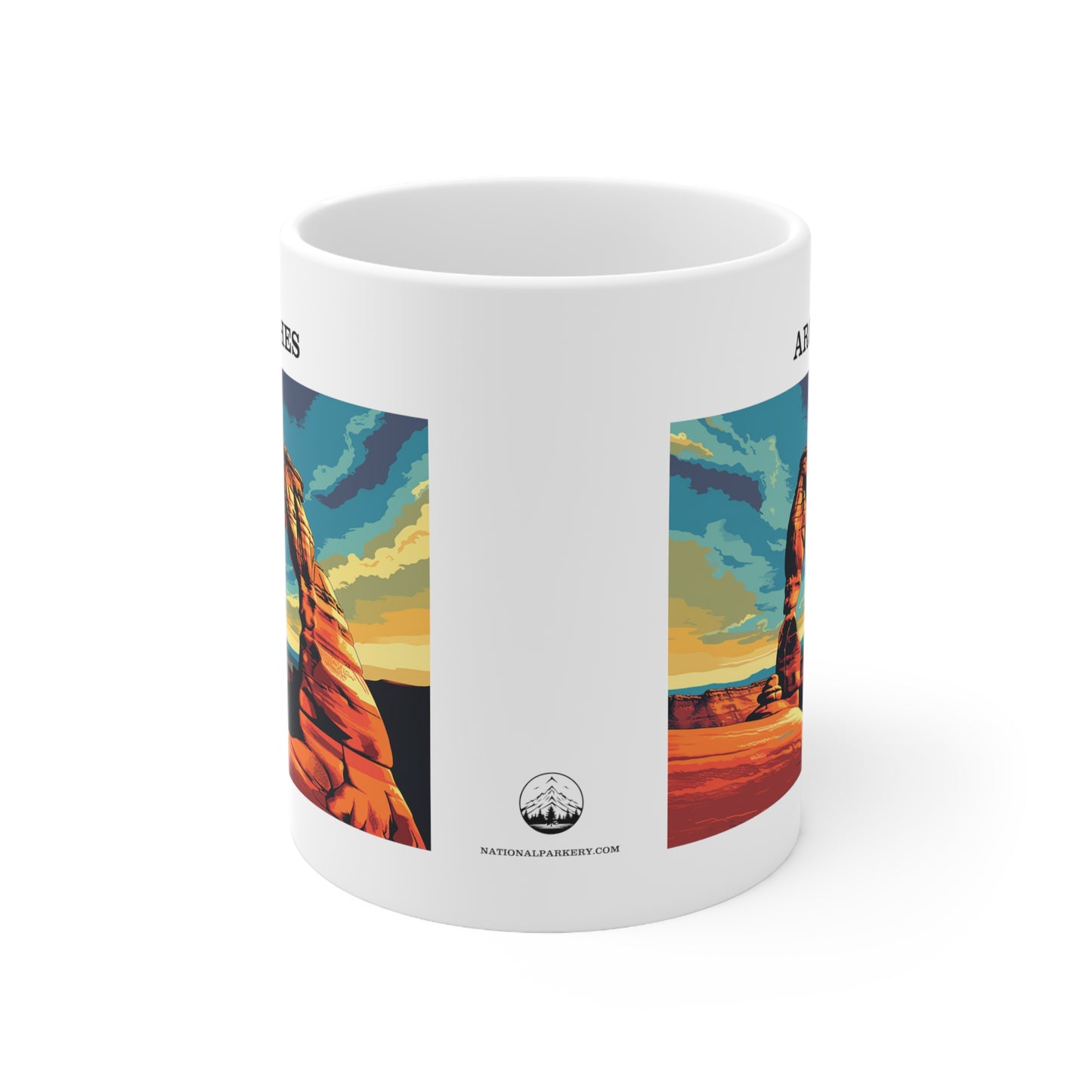 Arches Ceramic Mug 11oz