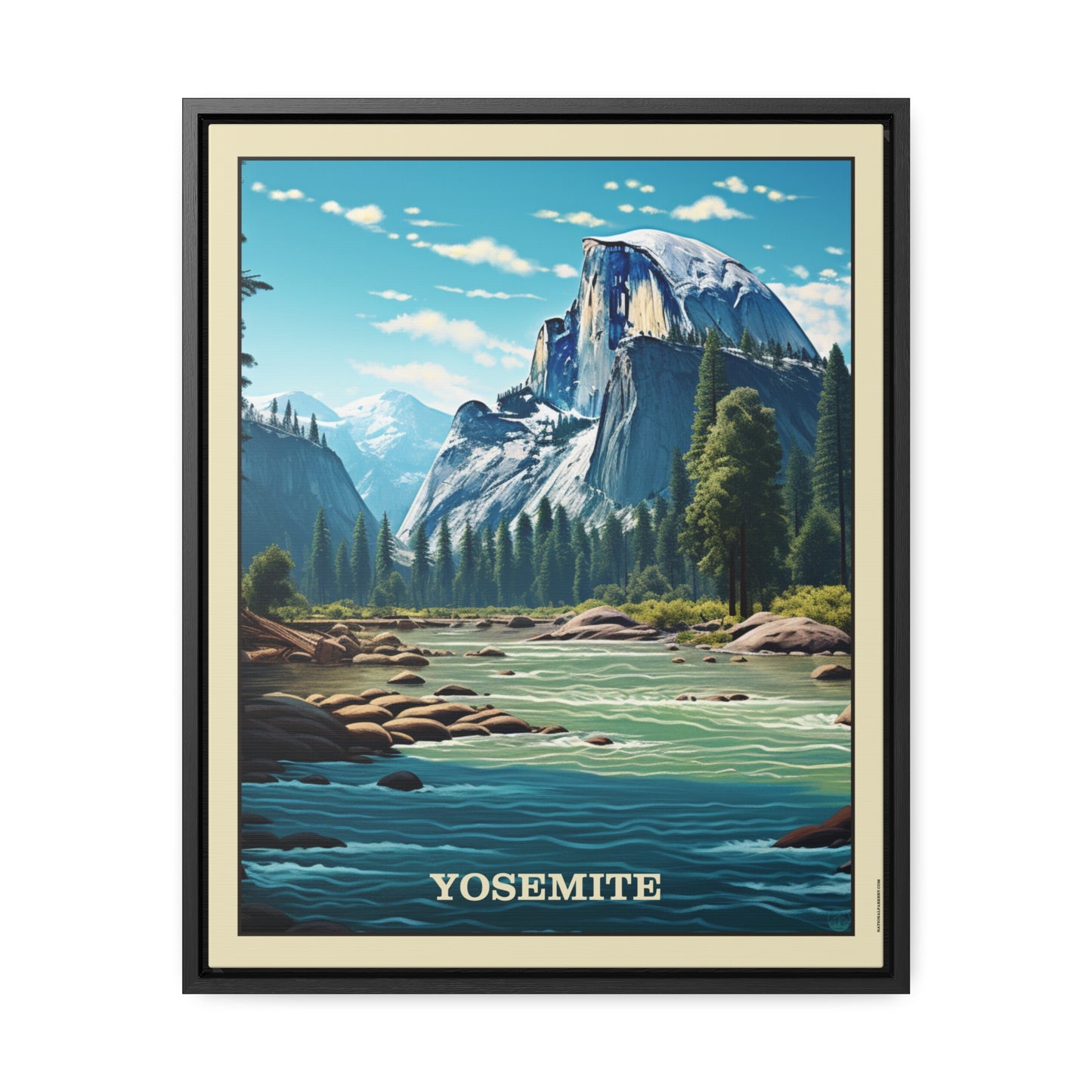 Yosemite Framed Gallery Canvas Wrap