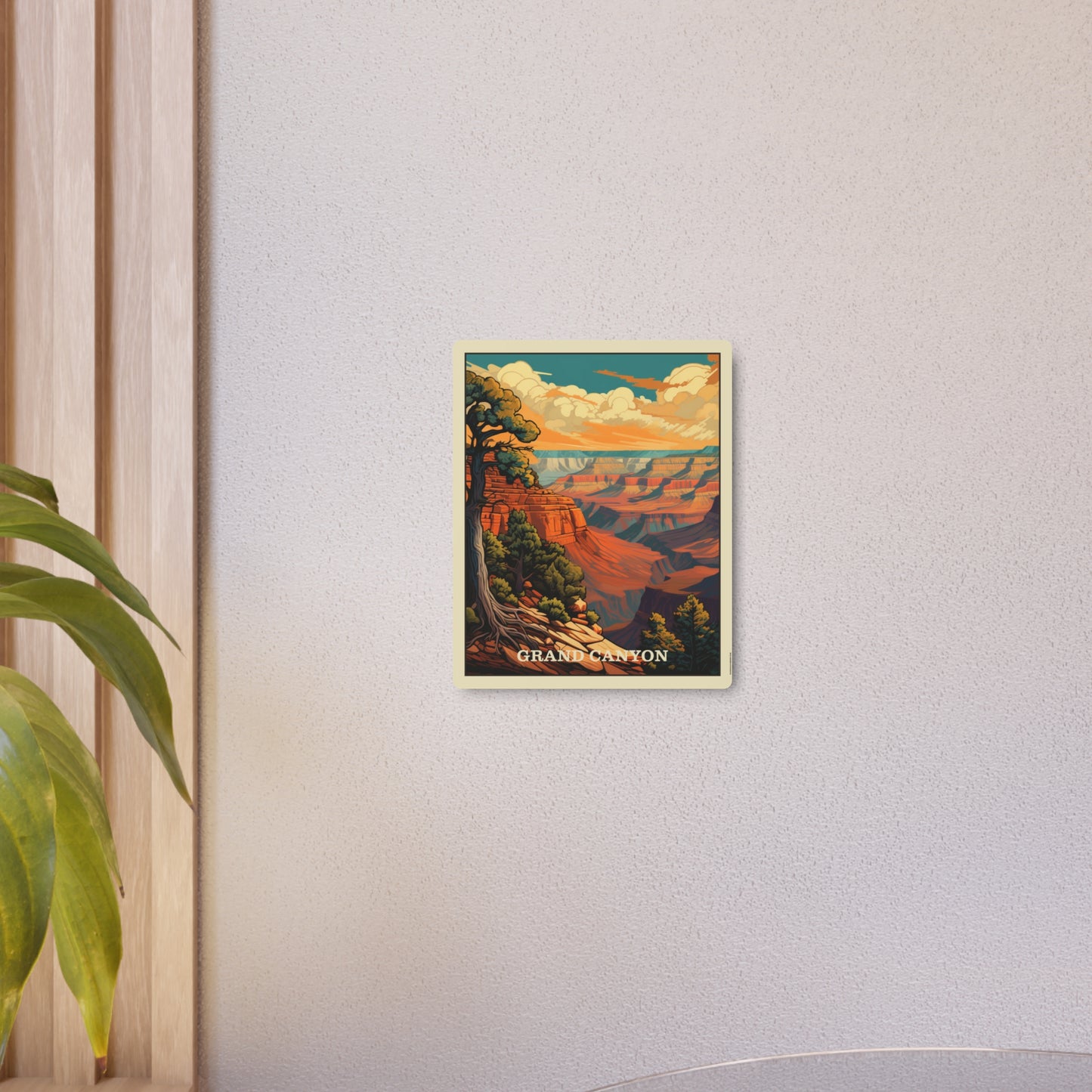 Grand Canyon II Metal Art Sign