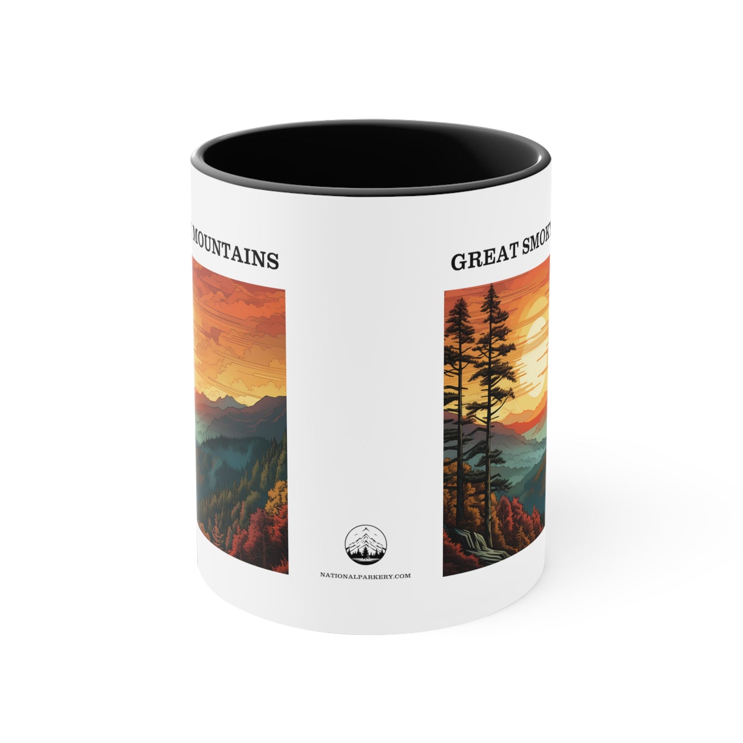 Great Smoky Mountains Accent Coffee Mug, 11oz