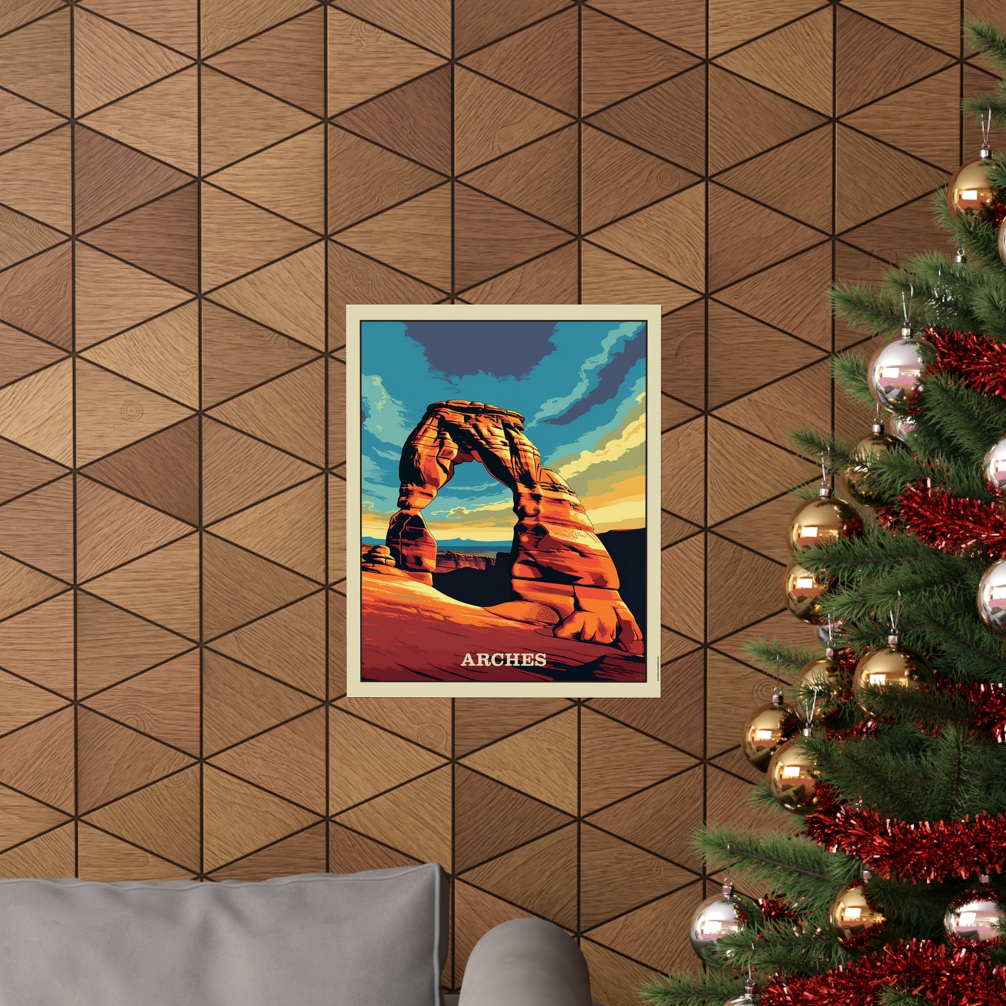 Arches Matte Vertical Poster