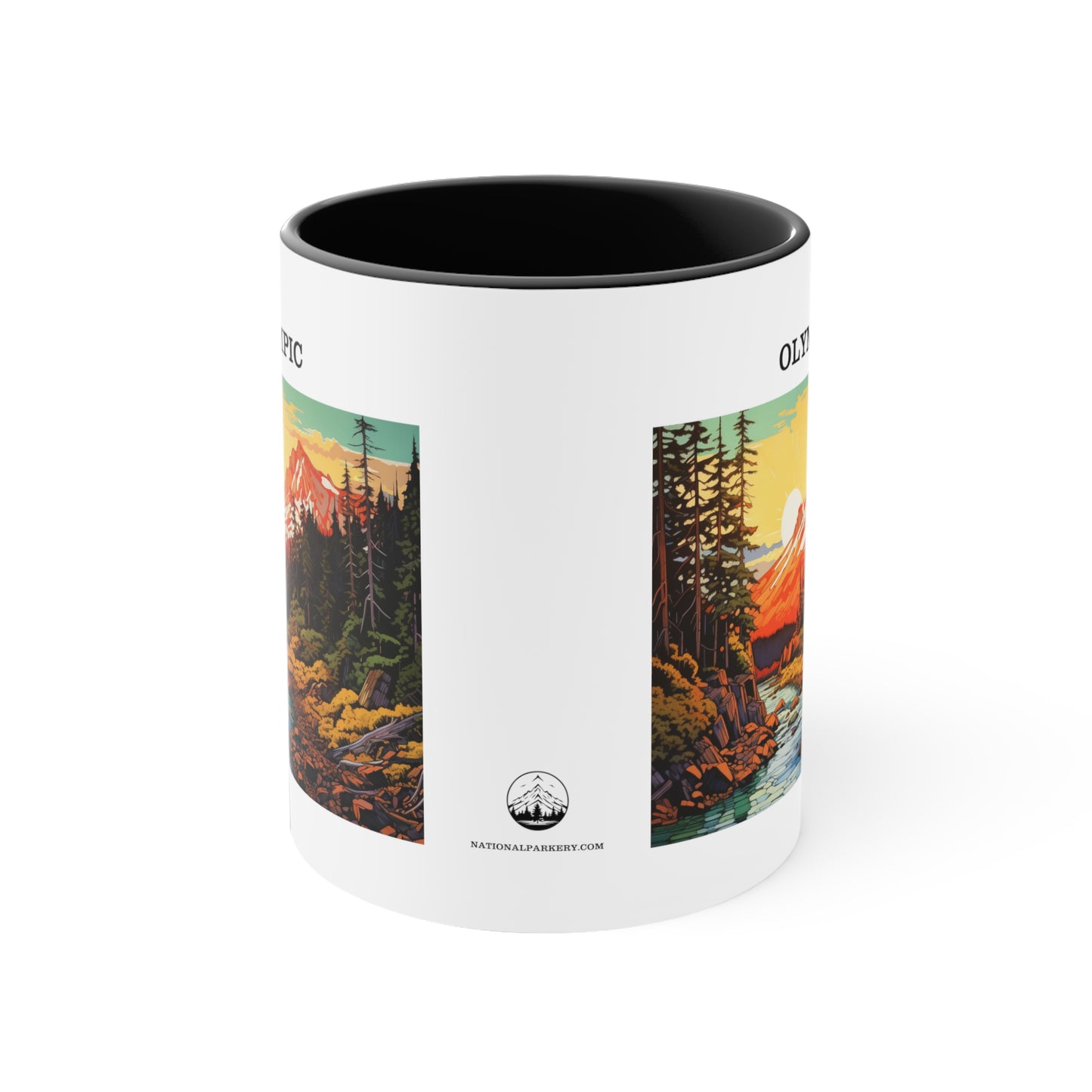 Olympic Accent Coffee Mug, 11oz