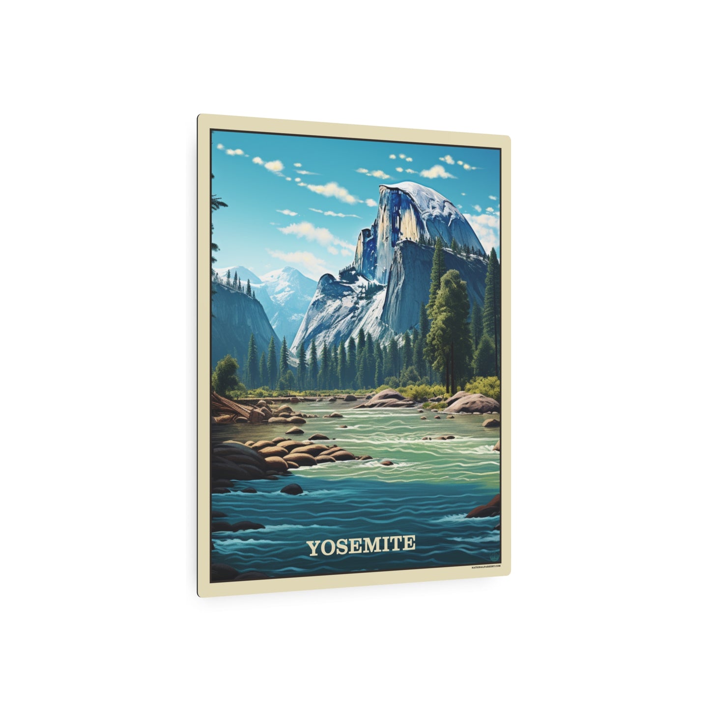 Yosemite Metal Art Sign