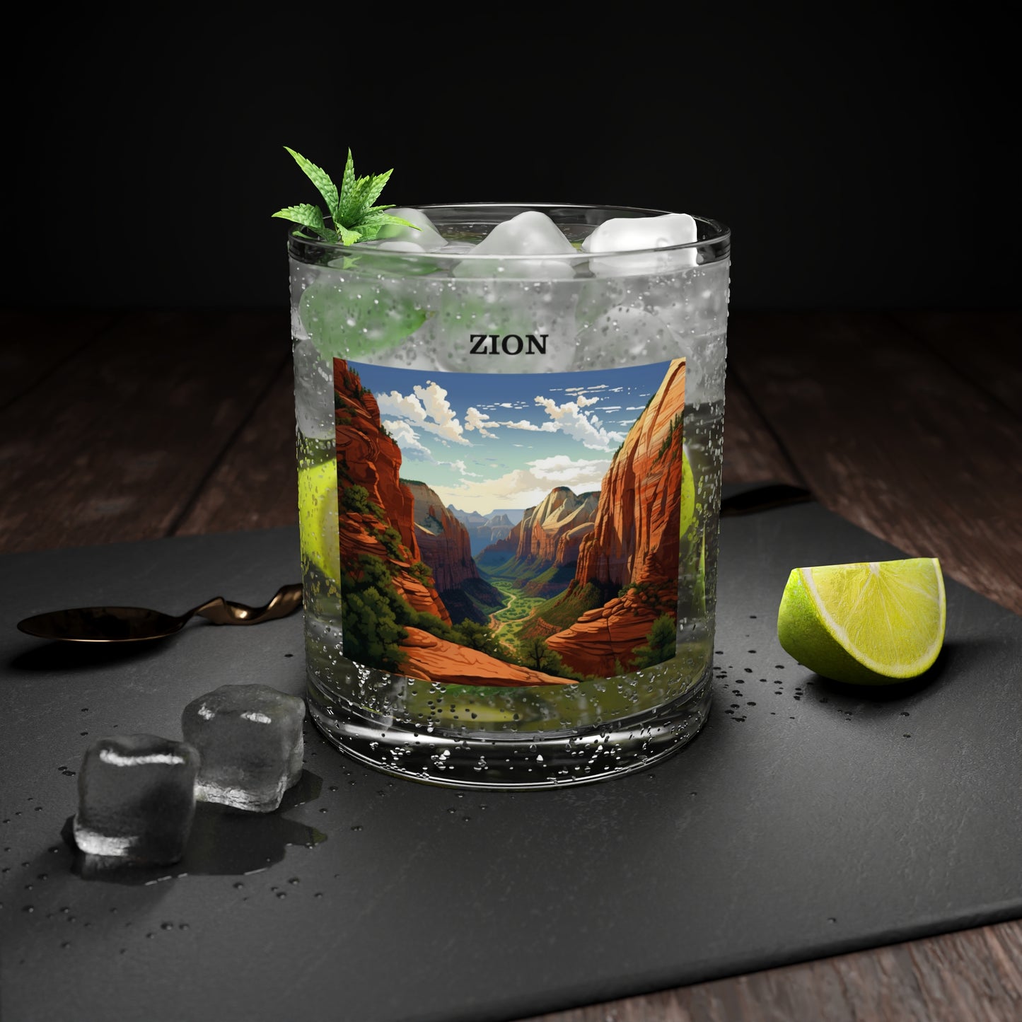 Zion Bar Glass