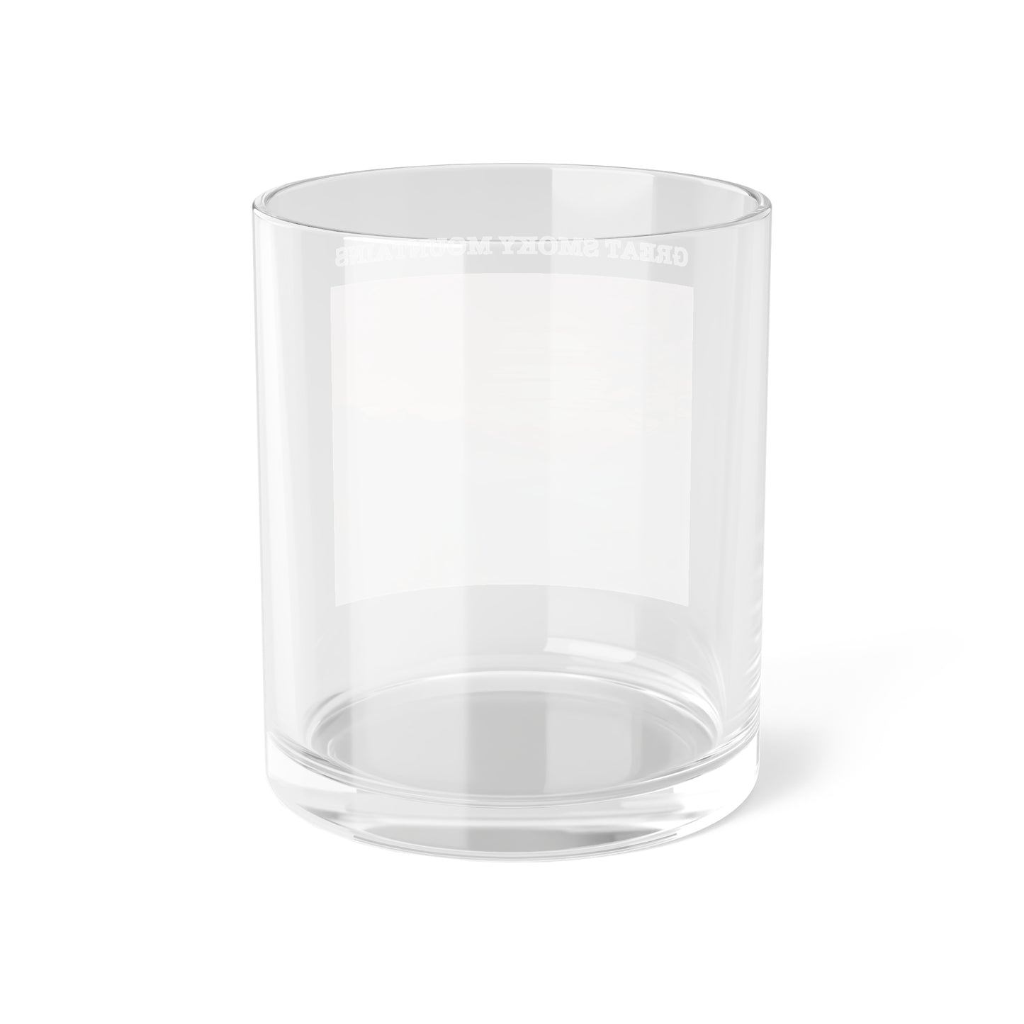 Great Smoky Mountains Bar Glass