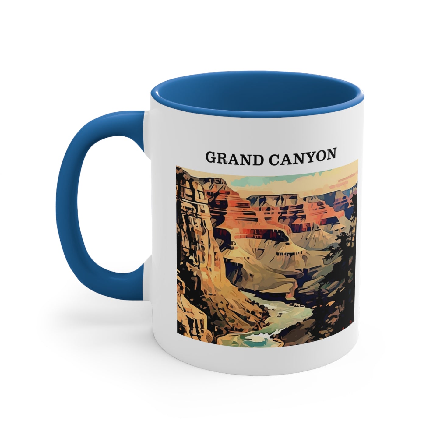 Grand Canyon Accent Coffee Mug, 11oz