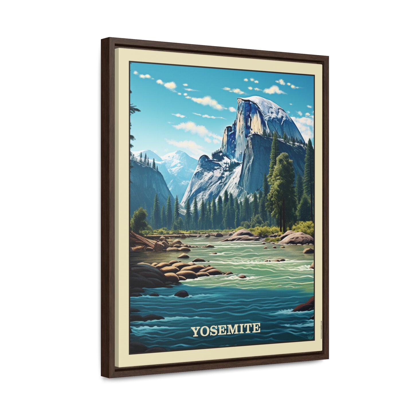 Yosemite Framed Gallery Canvas Wrap