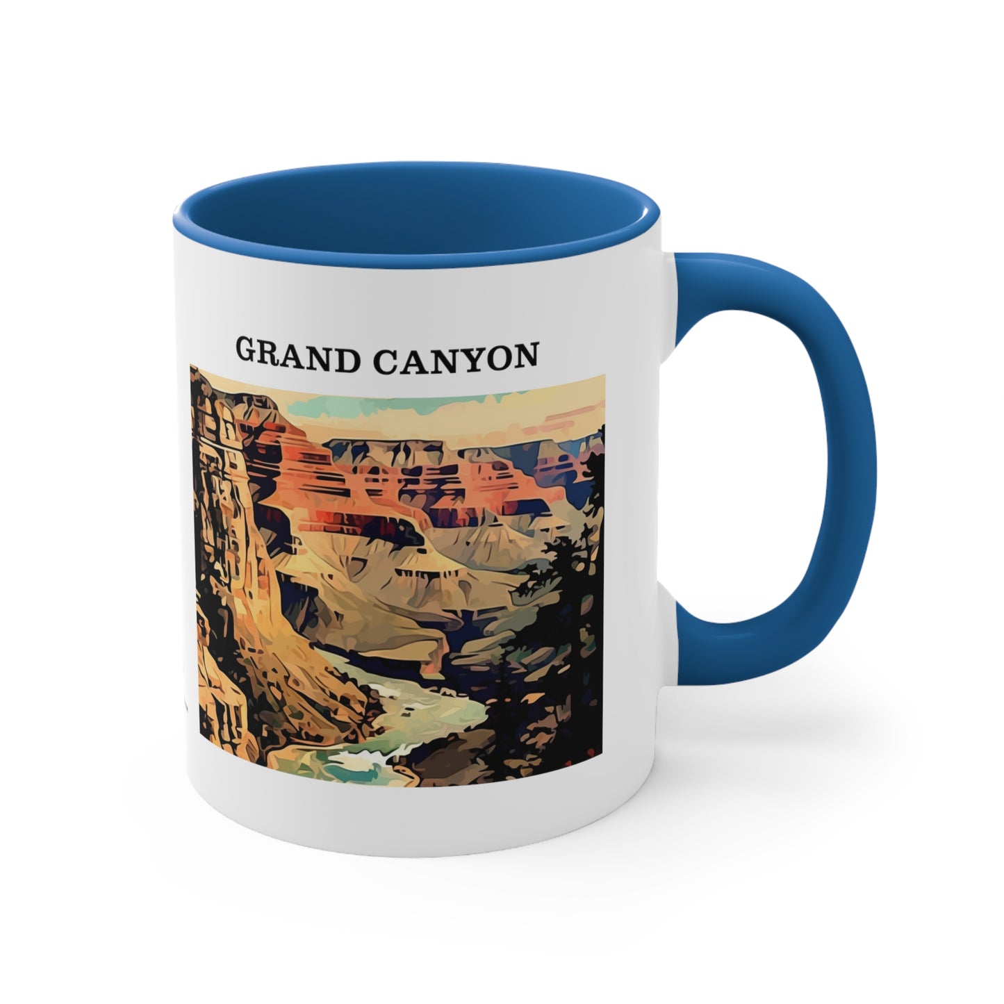 Grand Canyon Accent Coffee Mug, 11oz