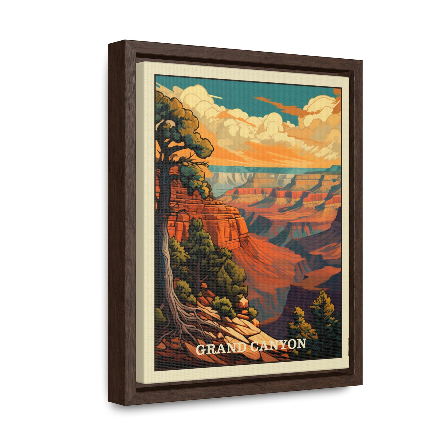 Grand Canyon II Framed Gallery Canvas Wrap