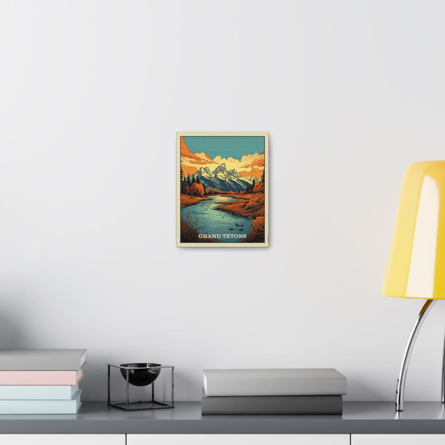 Grand Tetons Canvas Gallery Wrap