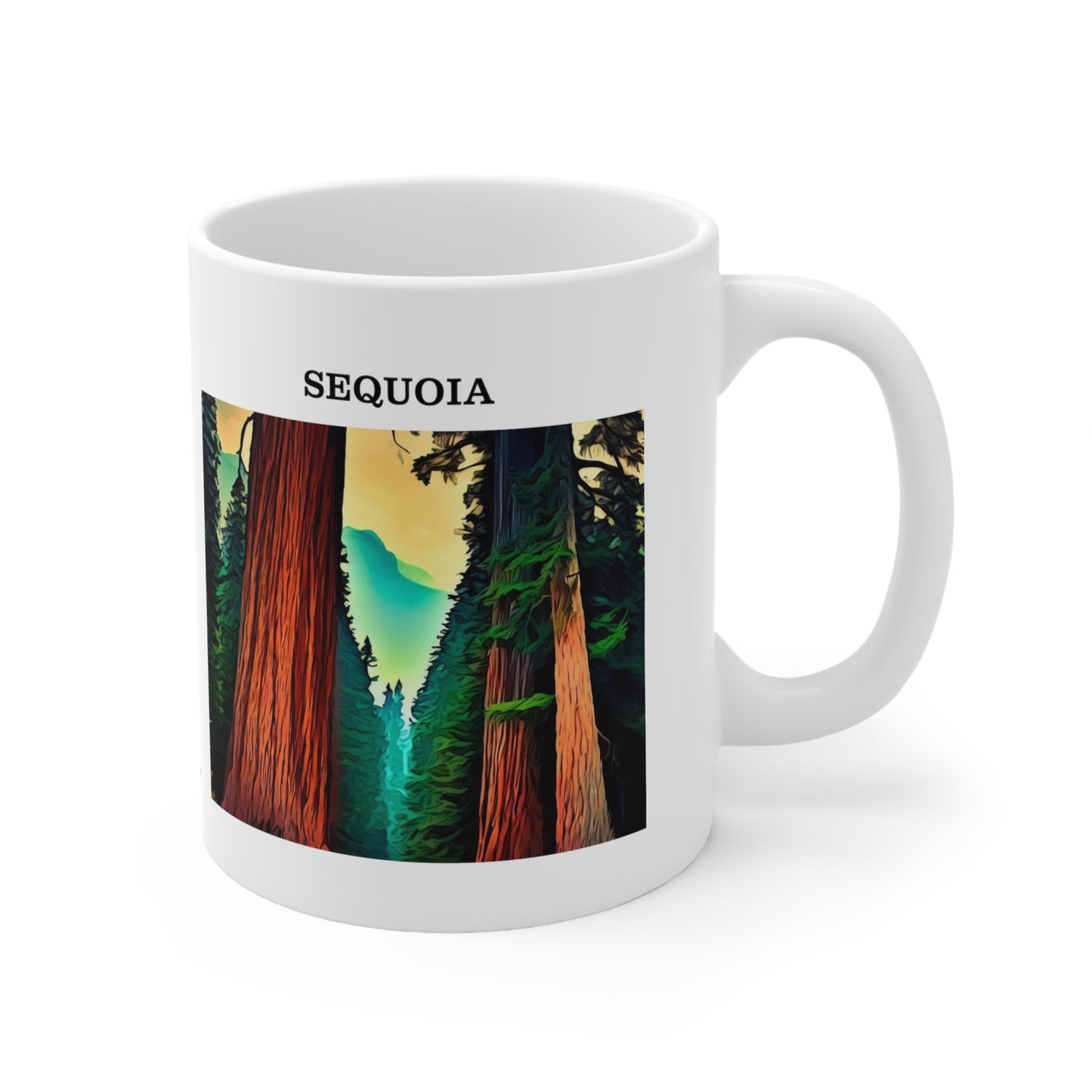 Sequoia Ceramic Mug 11oz