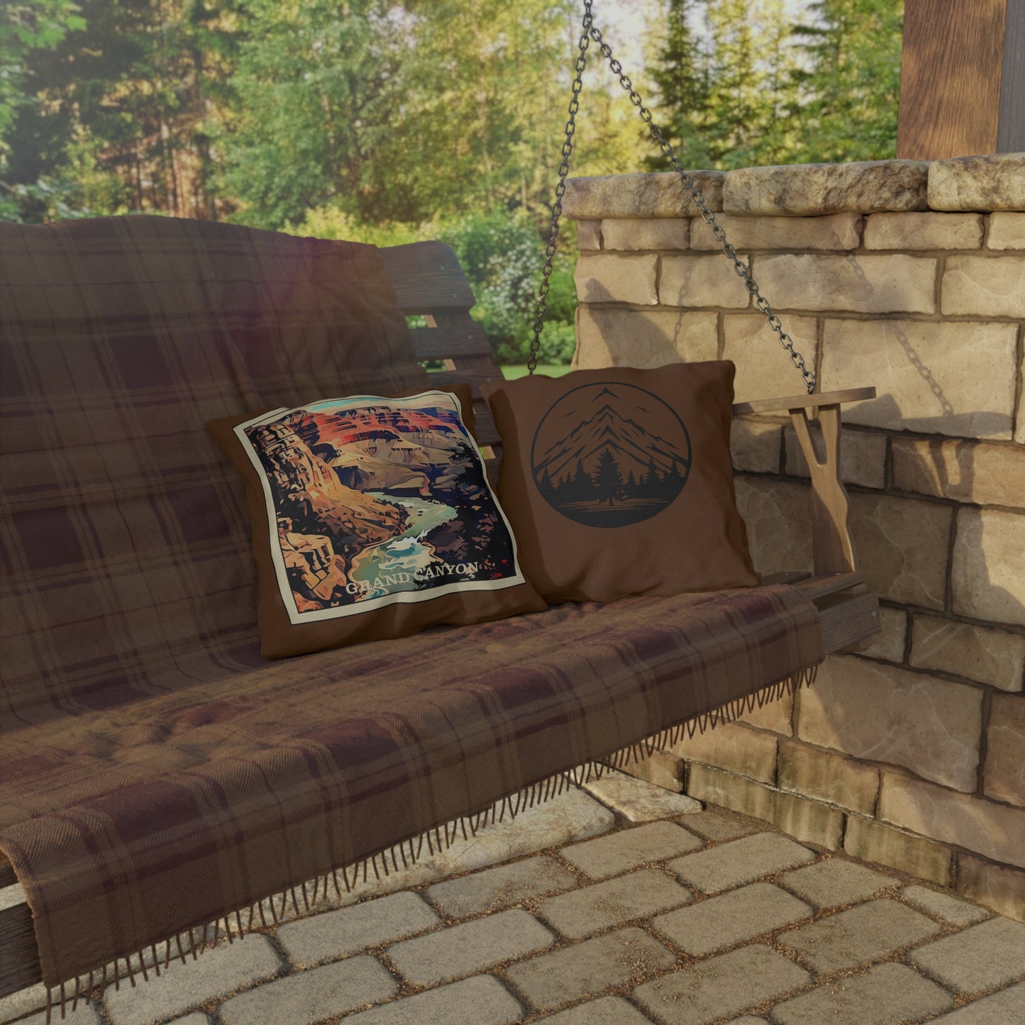 Grand Canyon I Outdoor Pillow