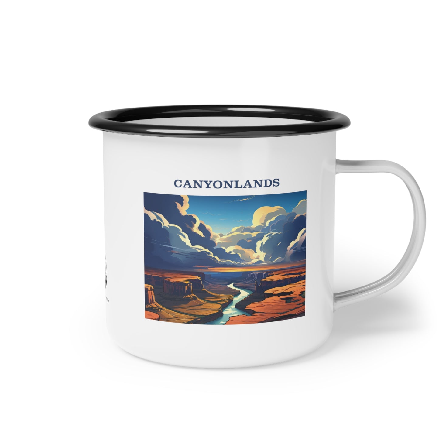 Canyonlands Enamel Camp Cup