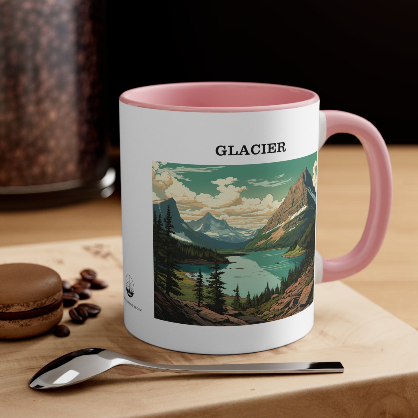 Glacier Accent Coffee Mug, 11oz
