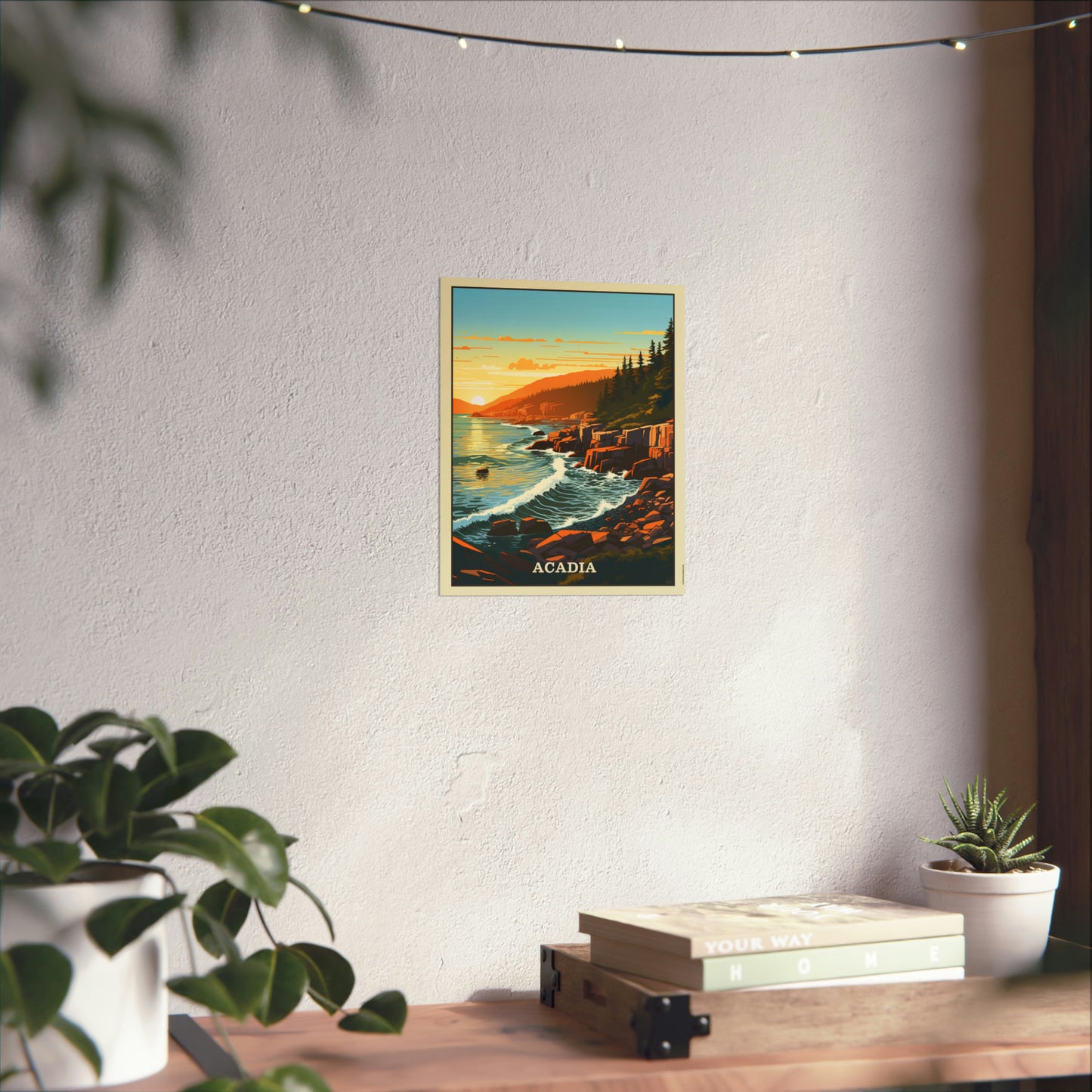 Acadia Matte Vertical Poster