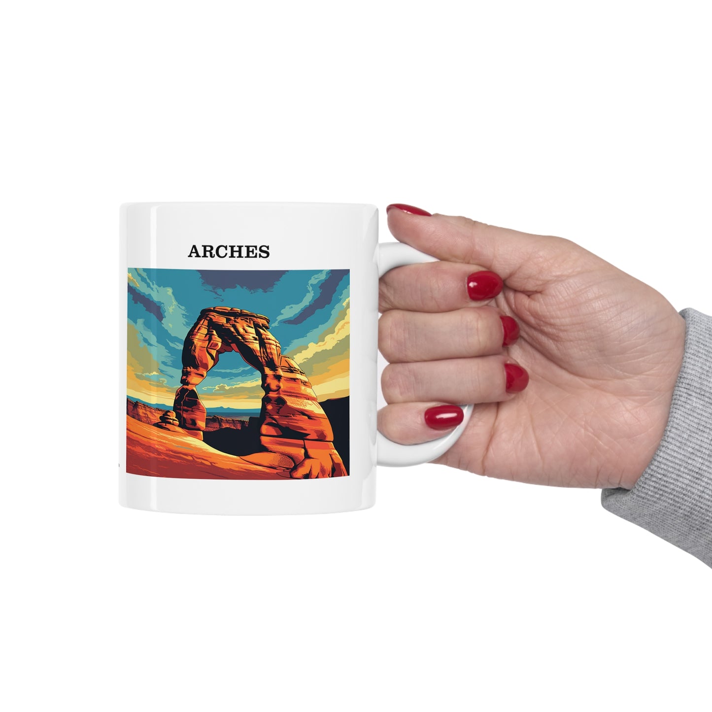 Arches Ceramic Mug 11oz