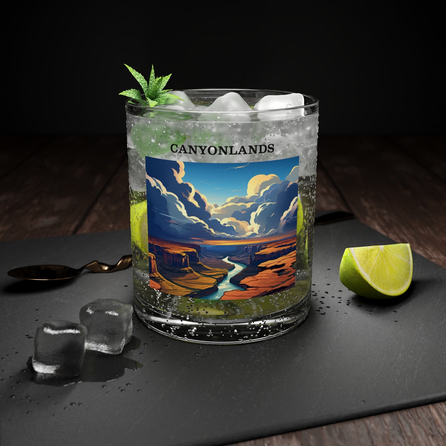Canyonlands Bar Glass