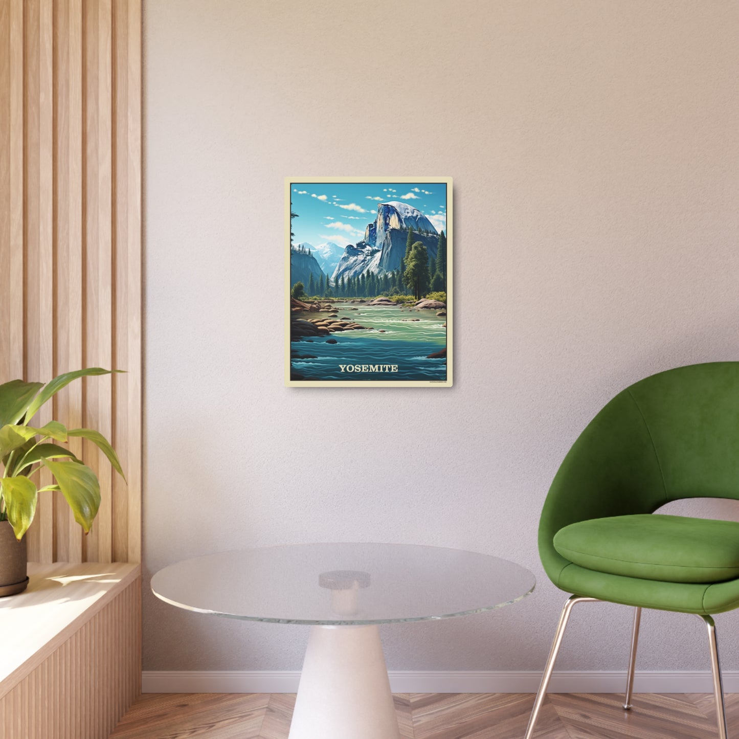 Yosemite Metal Art Sign