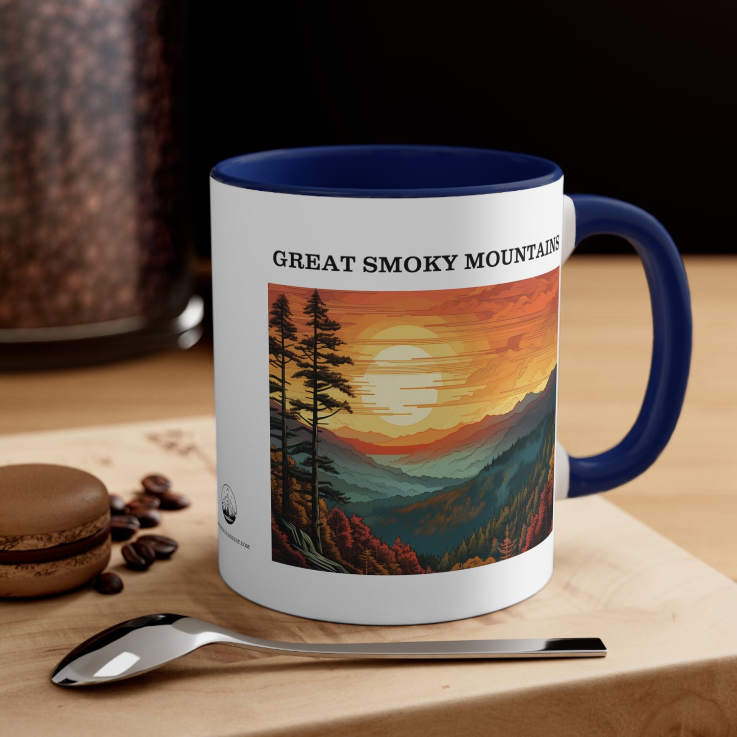 Great Smoky Mountains Accent Coffee Mug, 11oz