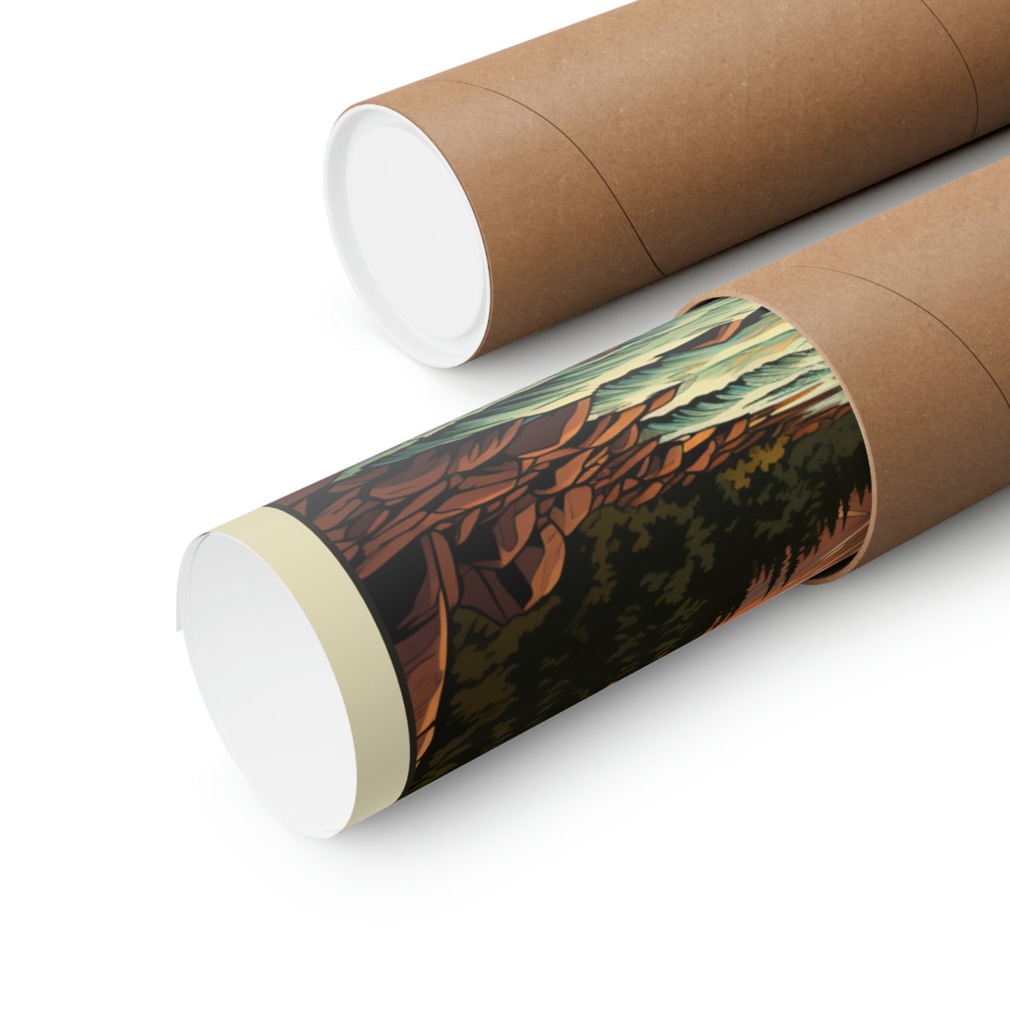 Rocky Mountain Matte Vertical Poster