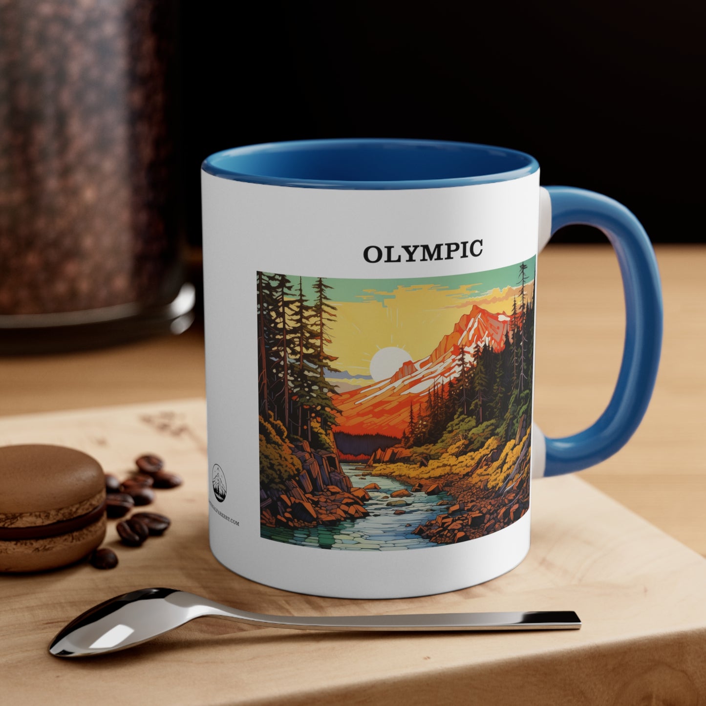Olympic Accent Coffee Mug, 11oz