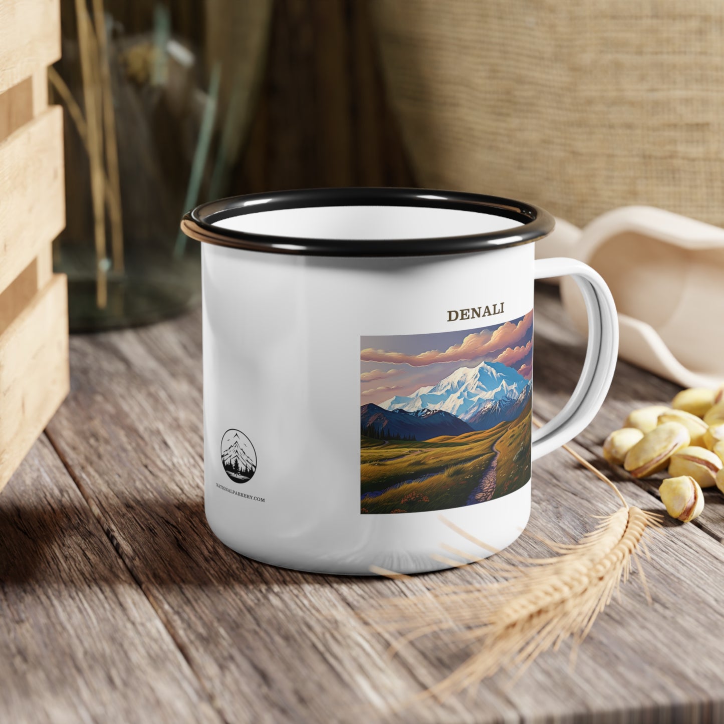 Denali Enamel Camp Cup