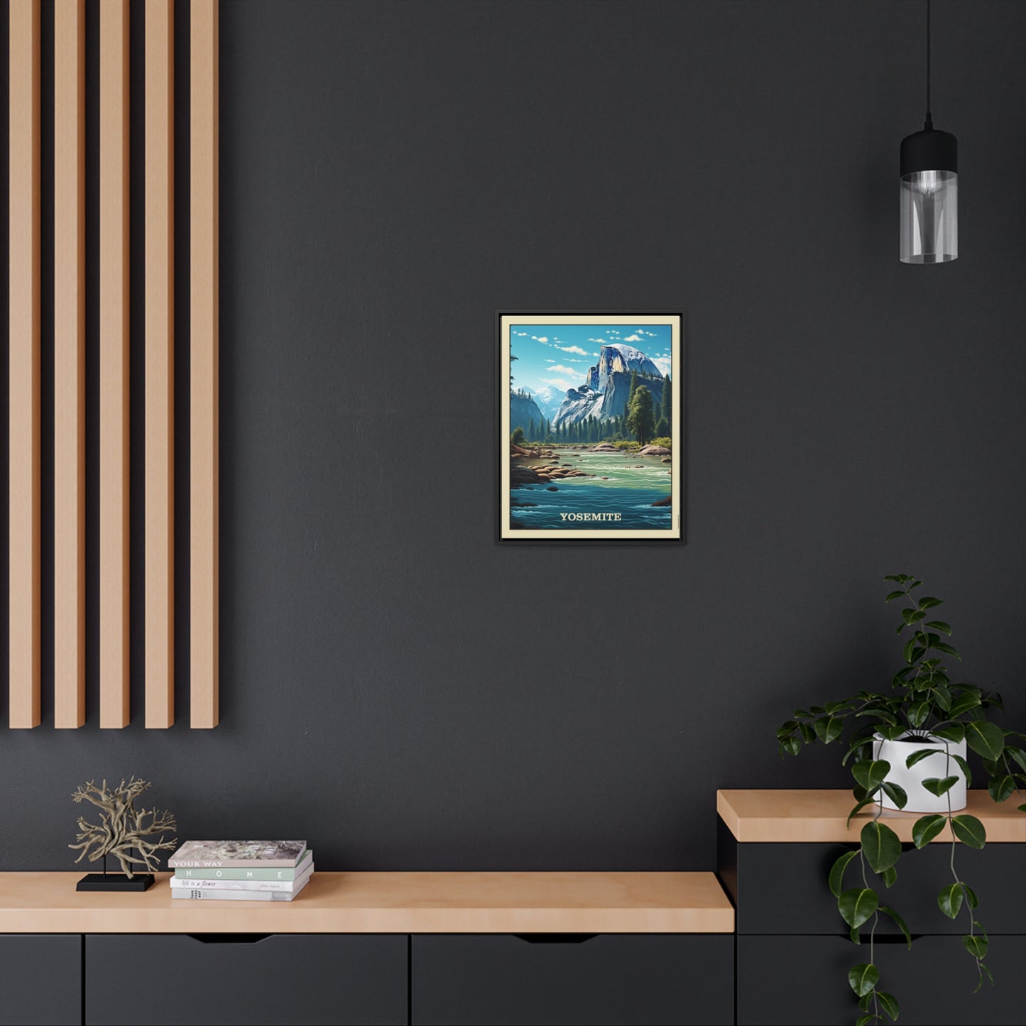 Yosemite Framed Gallery Canvas Wrap