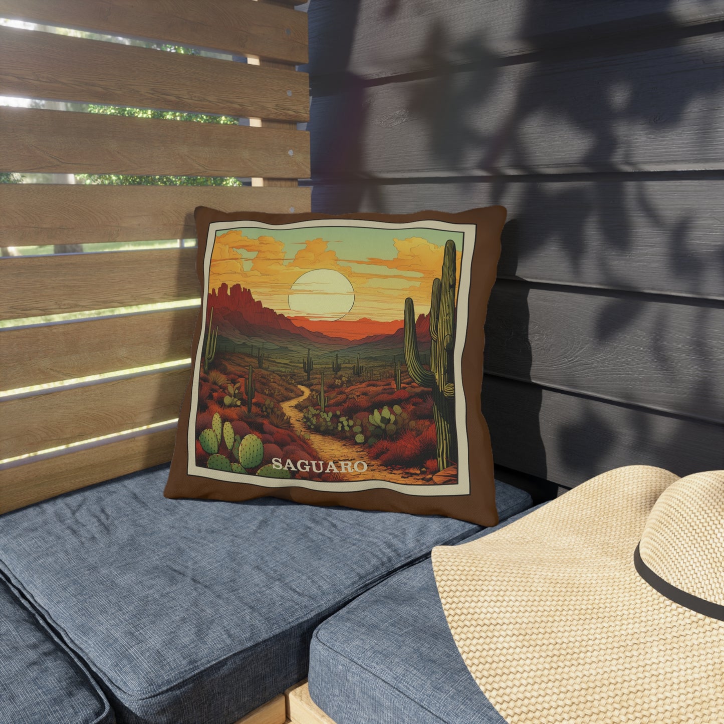 Saguaro Outdoor Pillow