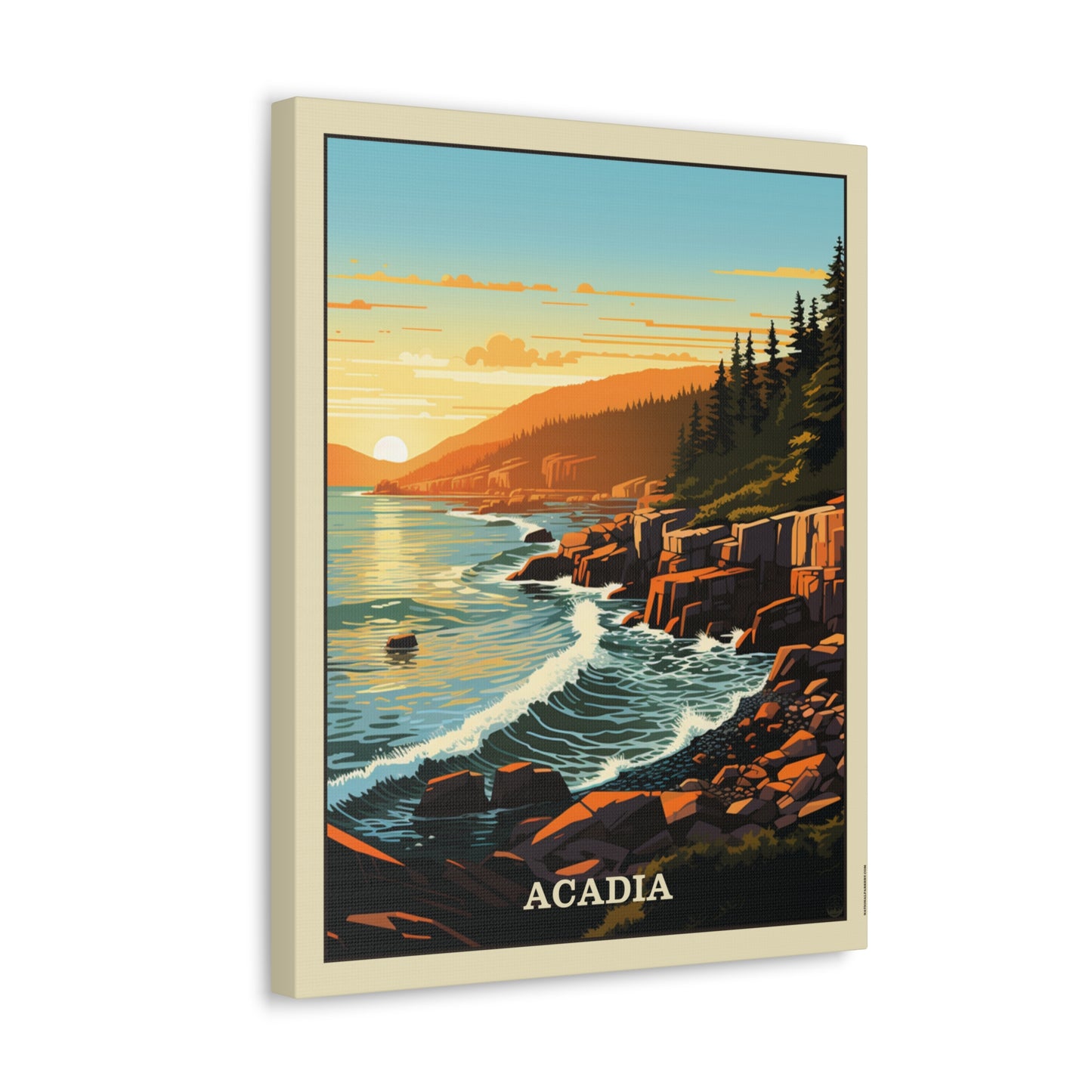 Acadia Canvas Gallery Wrap