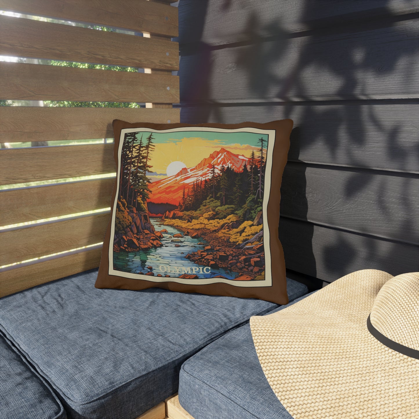 Olympic Outdoor Pillow