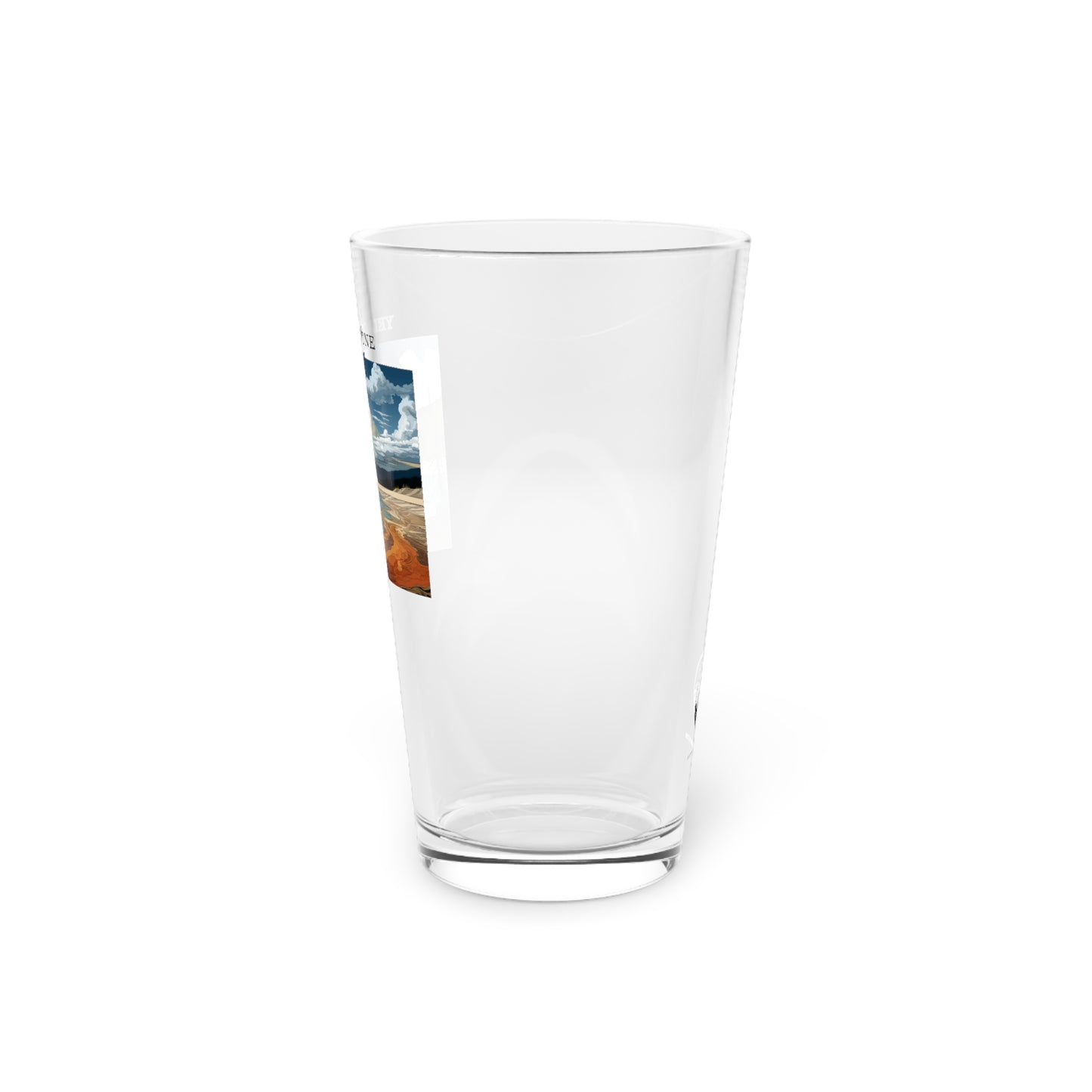 Yellowstone Pint Glass, 16oz