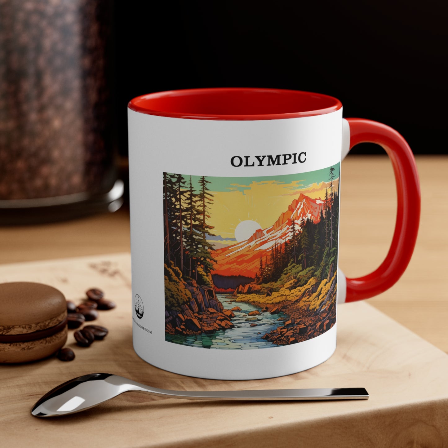 Olympic Accent Coffee Mug, 11oz
