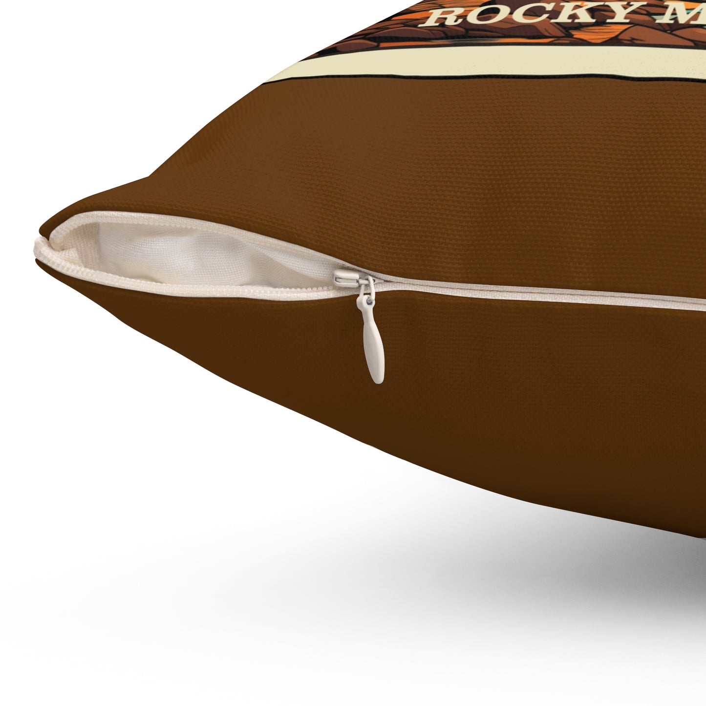 Rocky Mountain Square Indoor Pillow