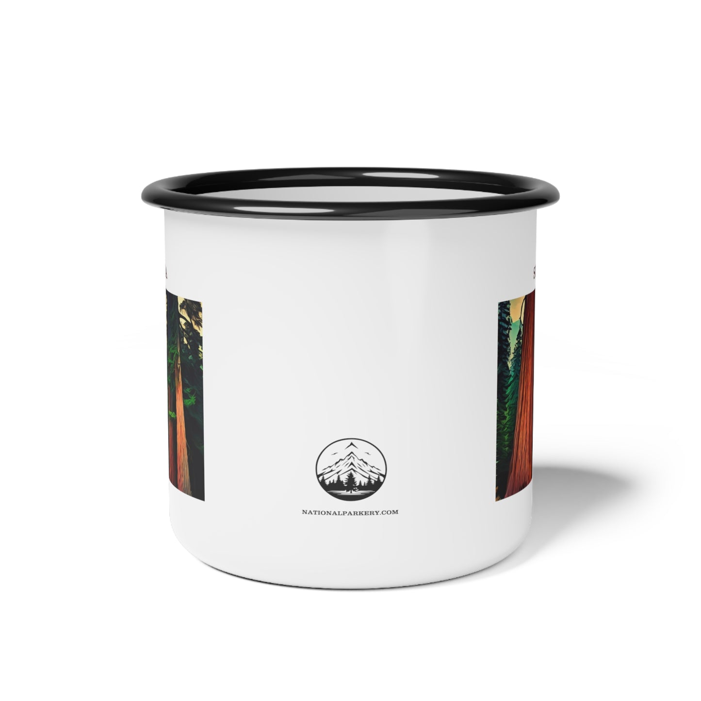 Sequoia Enamel Camp Cup