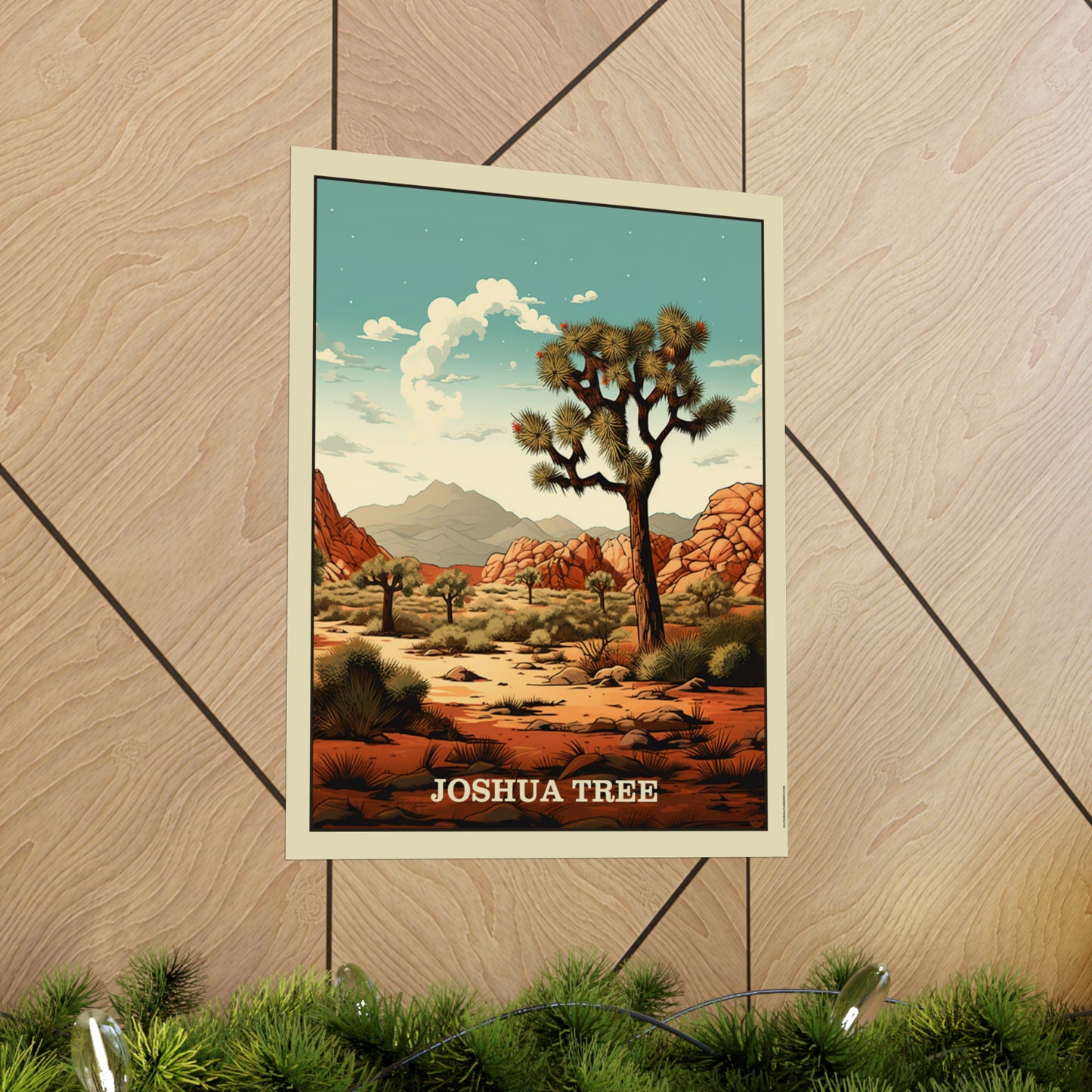 Joshua Tree Matte Vertical Poster