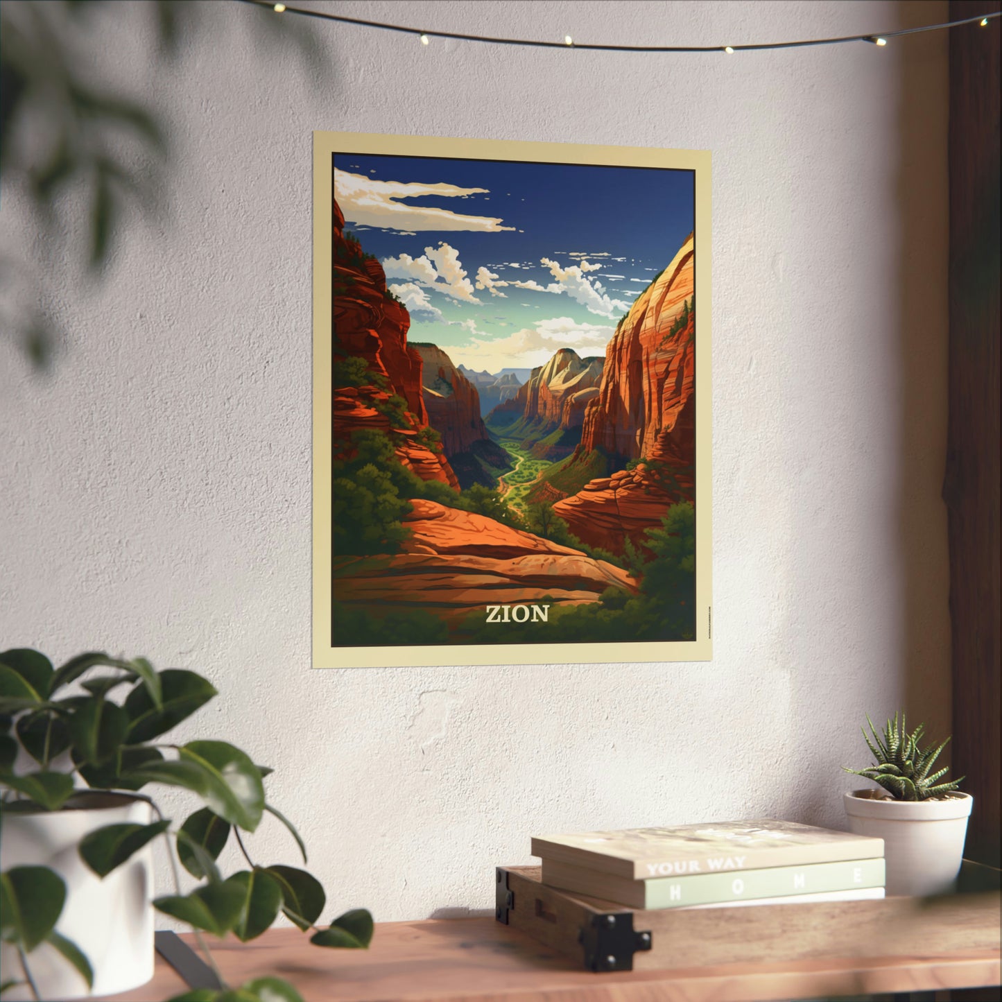 Zion Matte Vertical Poster