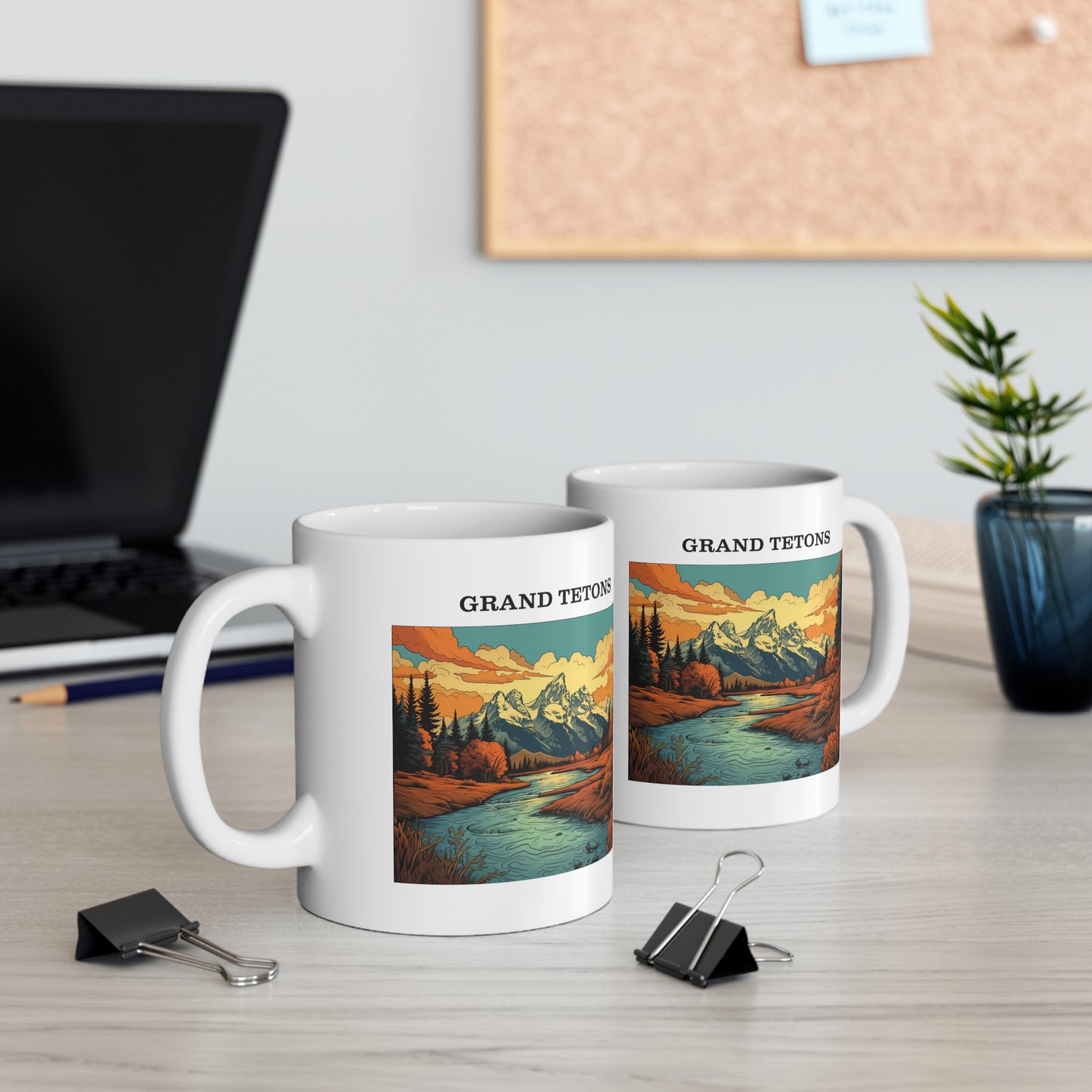 Grand Tetons Ceramic Mug 11oz