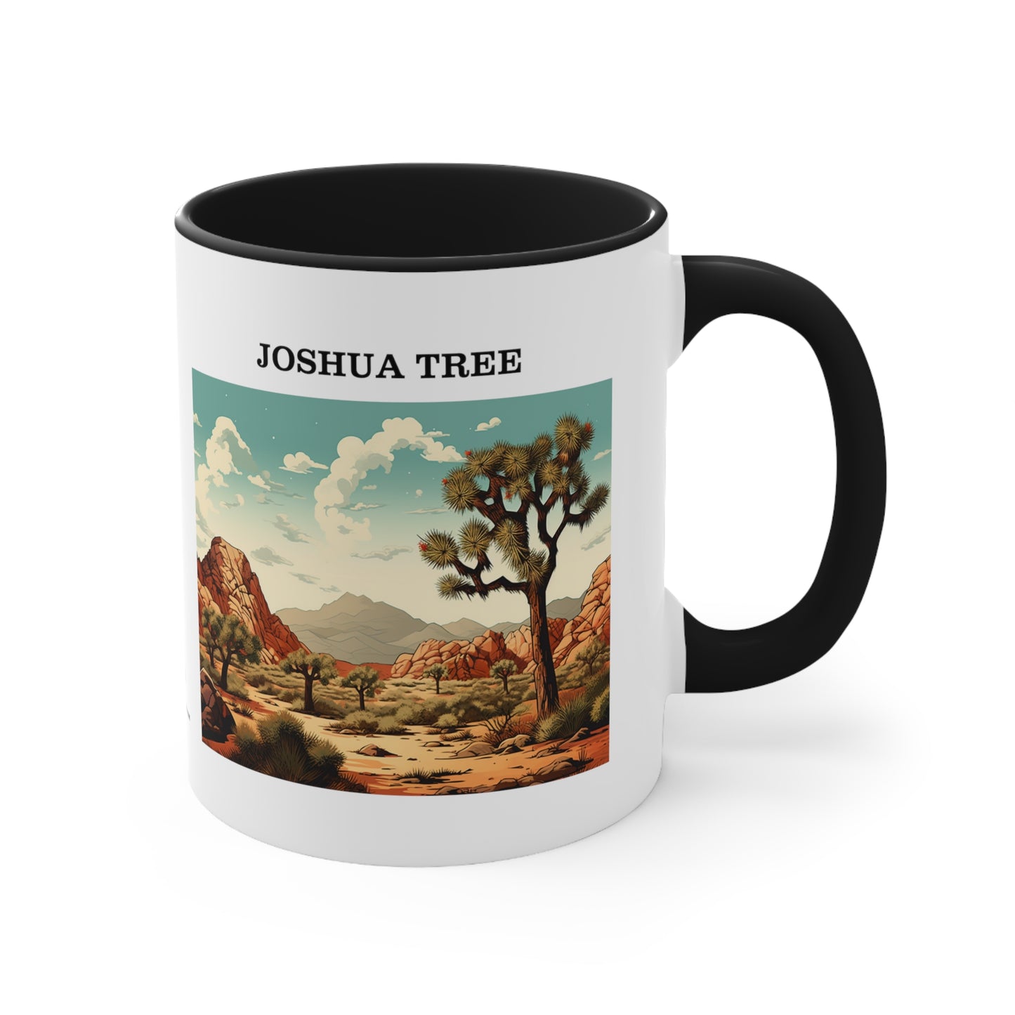 Joshua Tree Accent Coffee Mug, 11oz