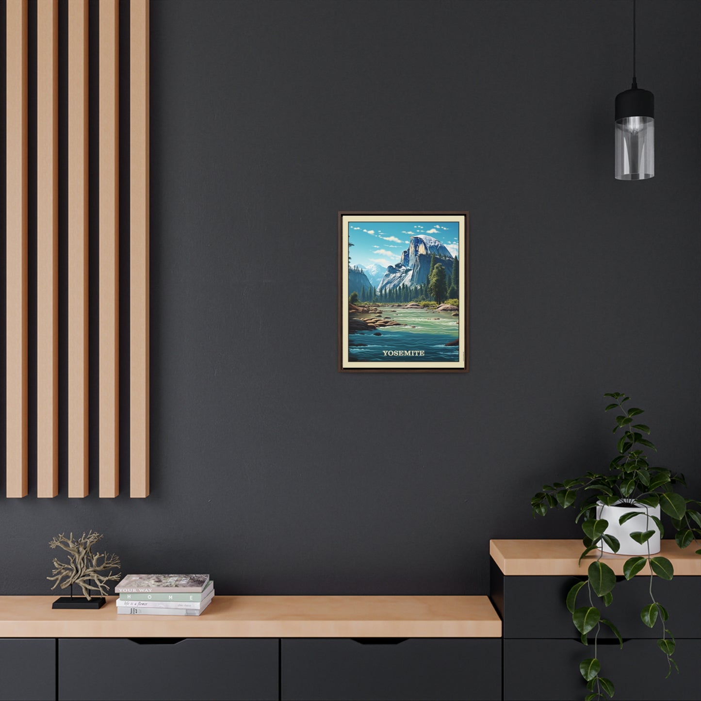 Yosemite Framed Gallery Canvas Wrap