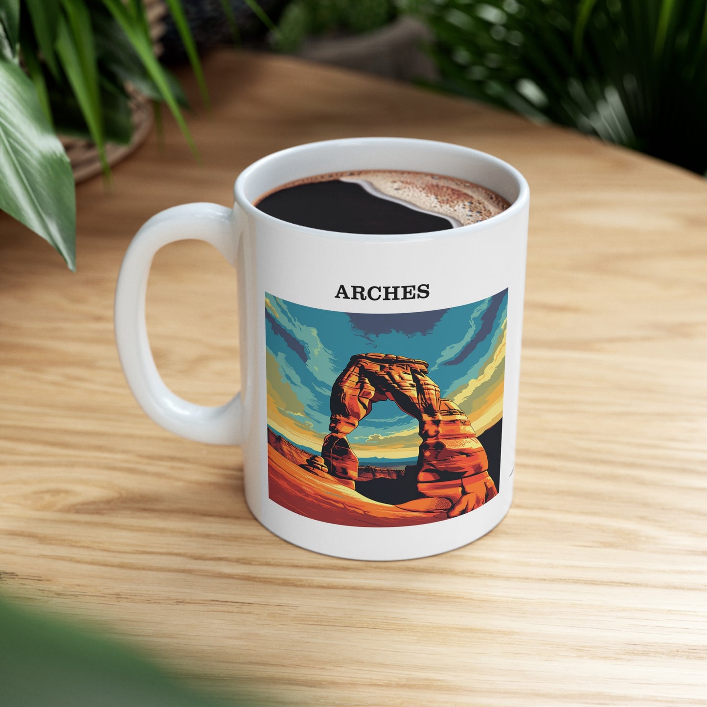 Arches Ceramic Mug 11oz