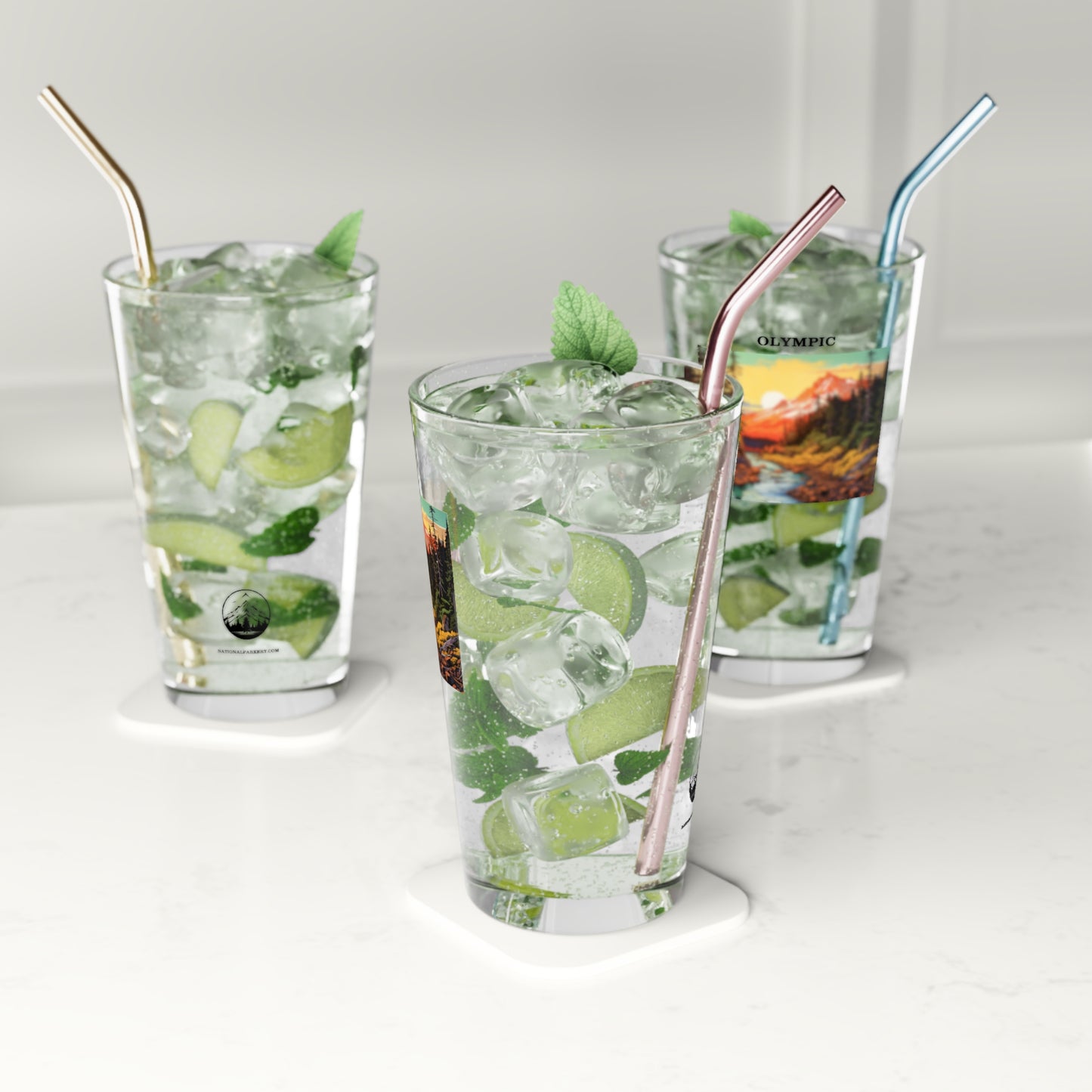 Olympic Pint Glass, 16oz