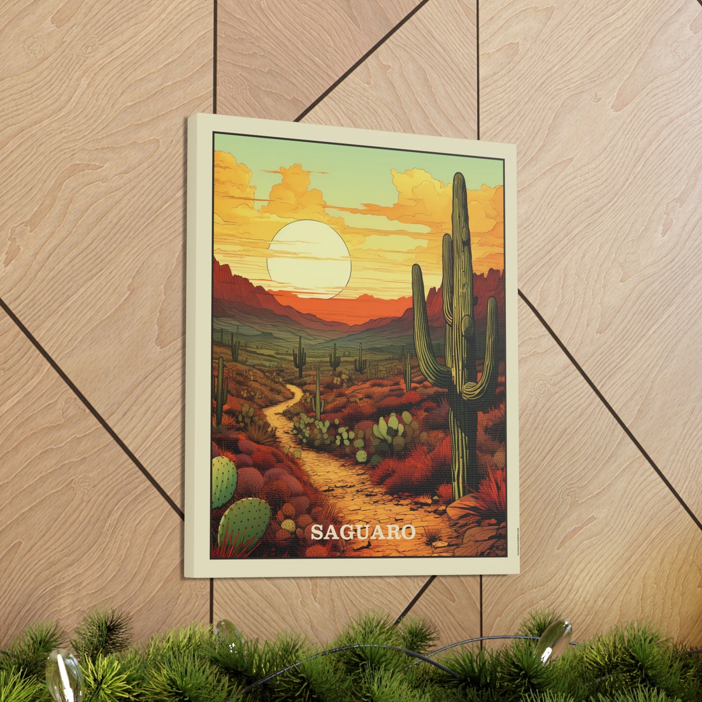 Saguaro Canvas Gallery Wrap
