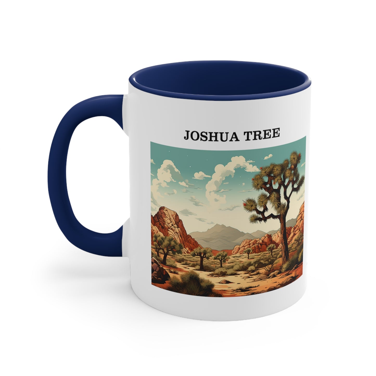 Joshua Tree Accent Coffee Mug, 11oz