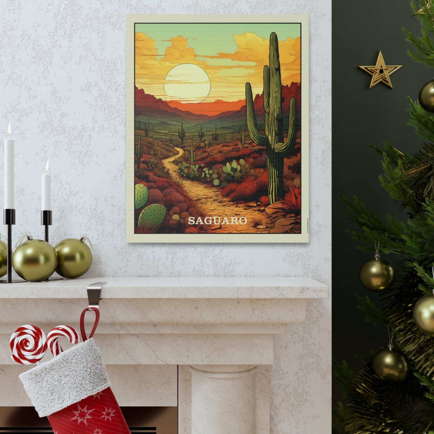Saguaro Canvas Gallery Wrap