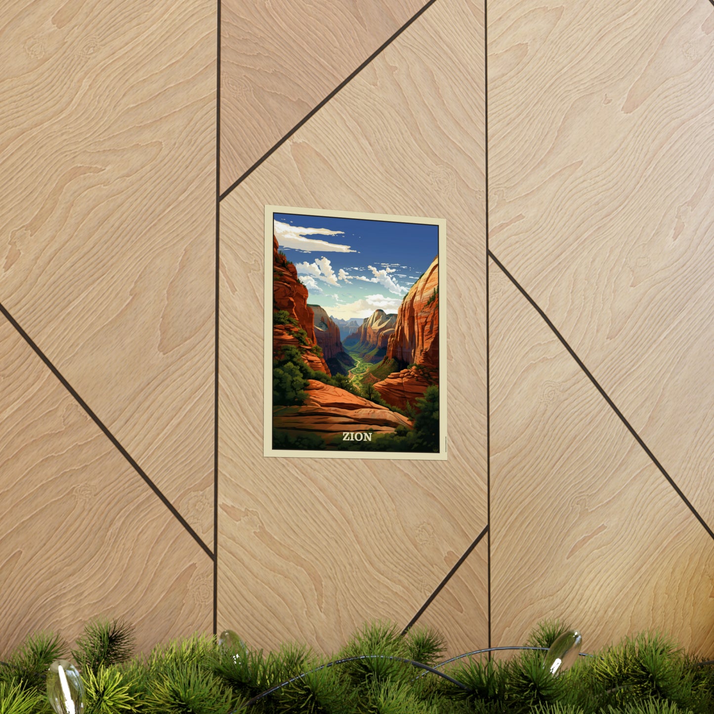 Zion Matte Vertical Poster