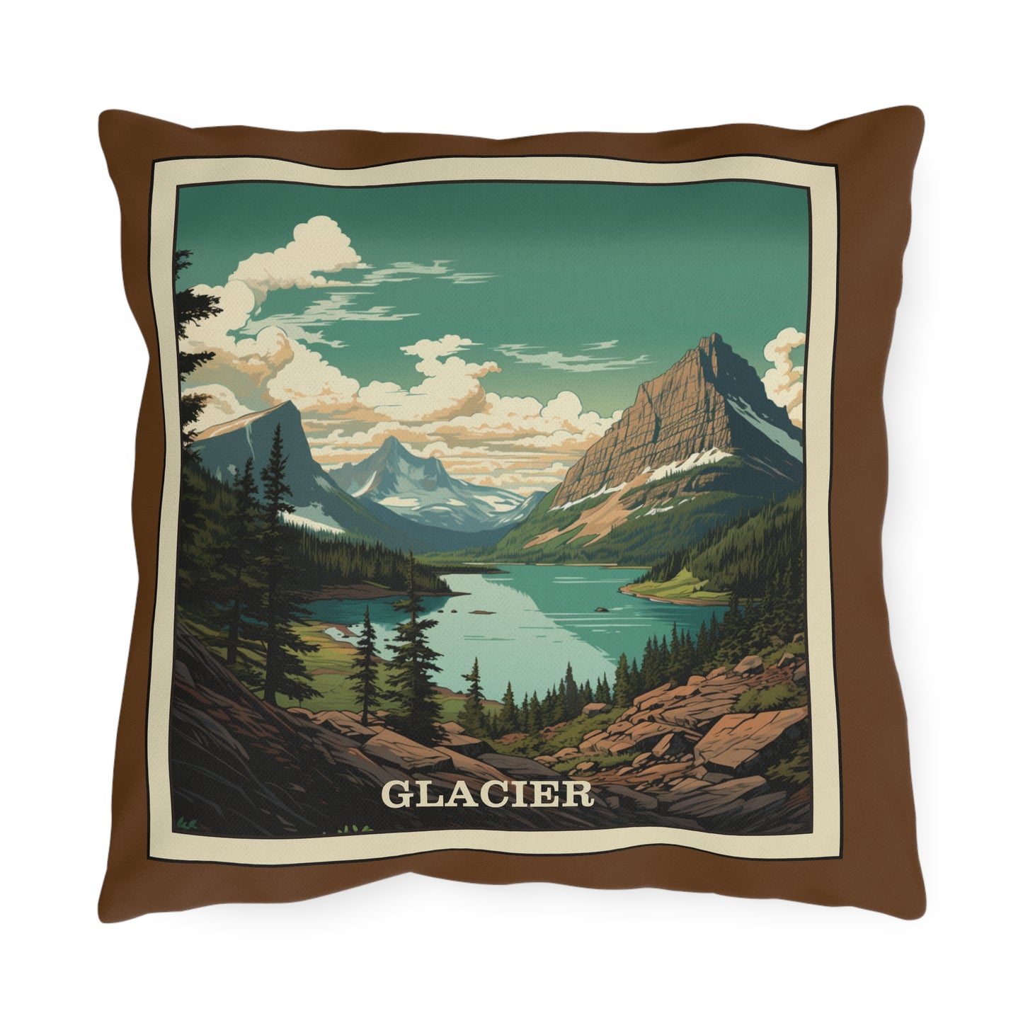 Glacier Outdoor Pillow