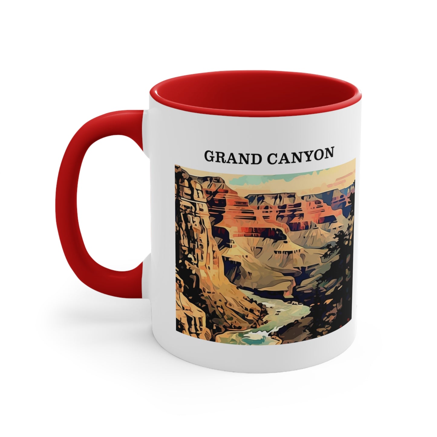 Grand Canyon Accent Coffee Mug, 11oz