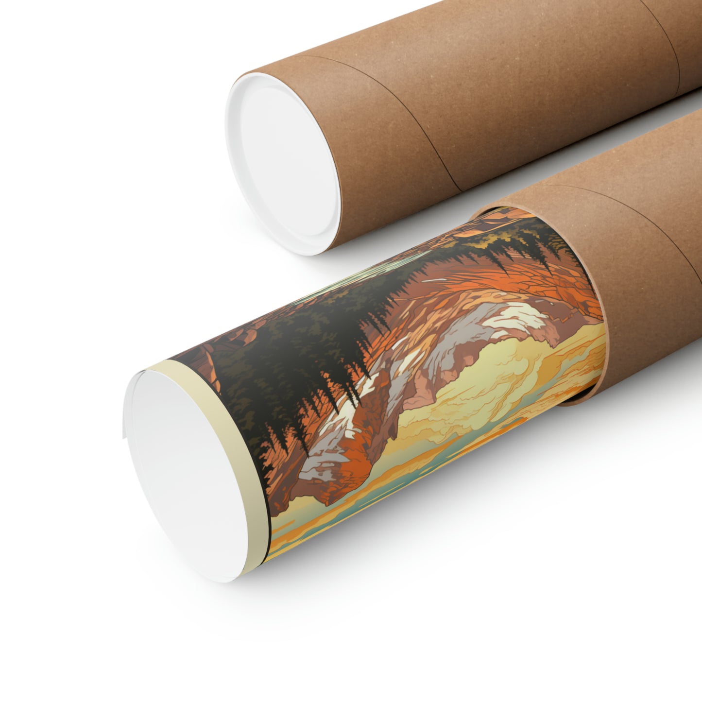 Rocky Mountain Matte Vertical Poster
